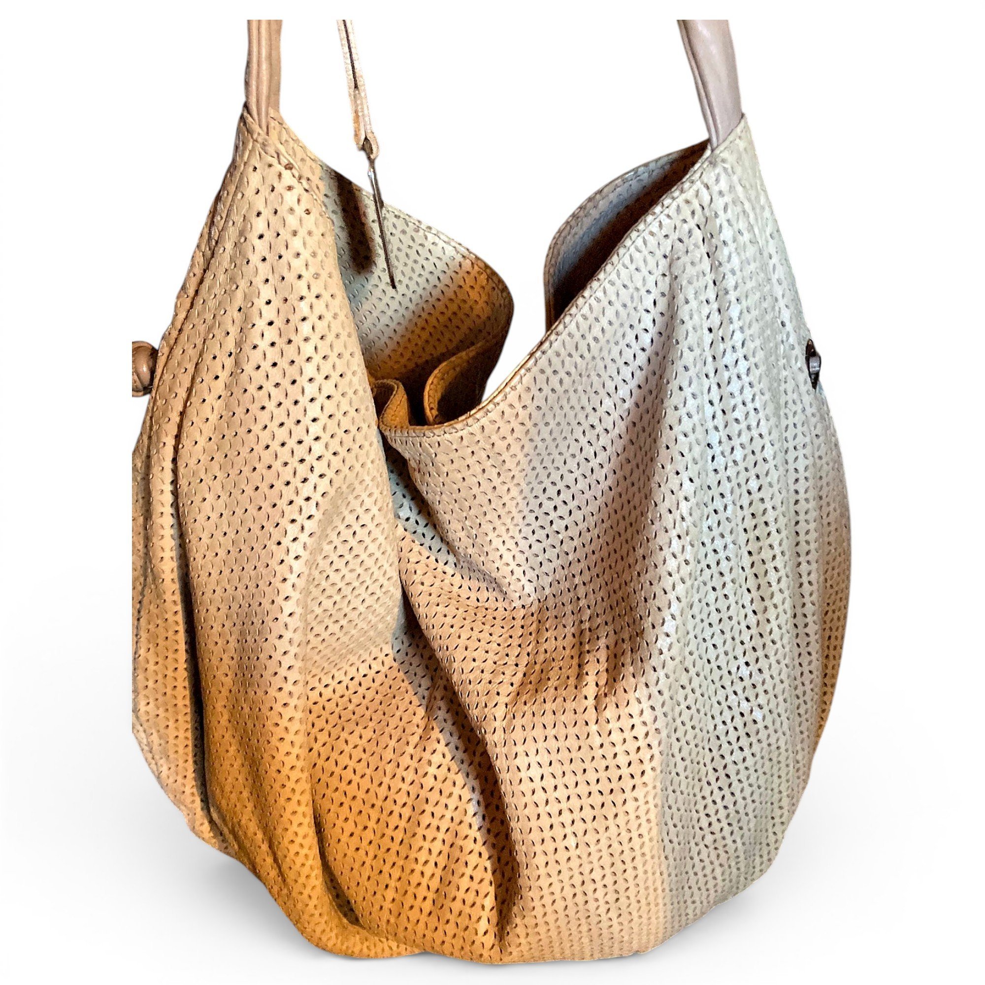 Leather handbag