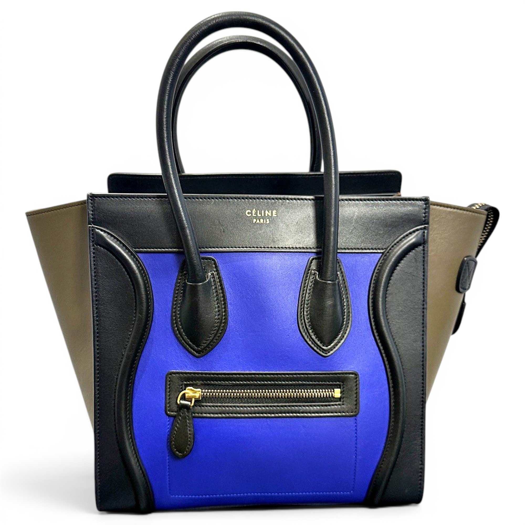 Luggage leather handbag