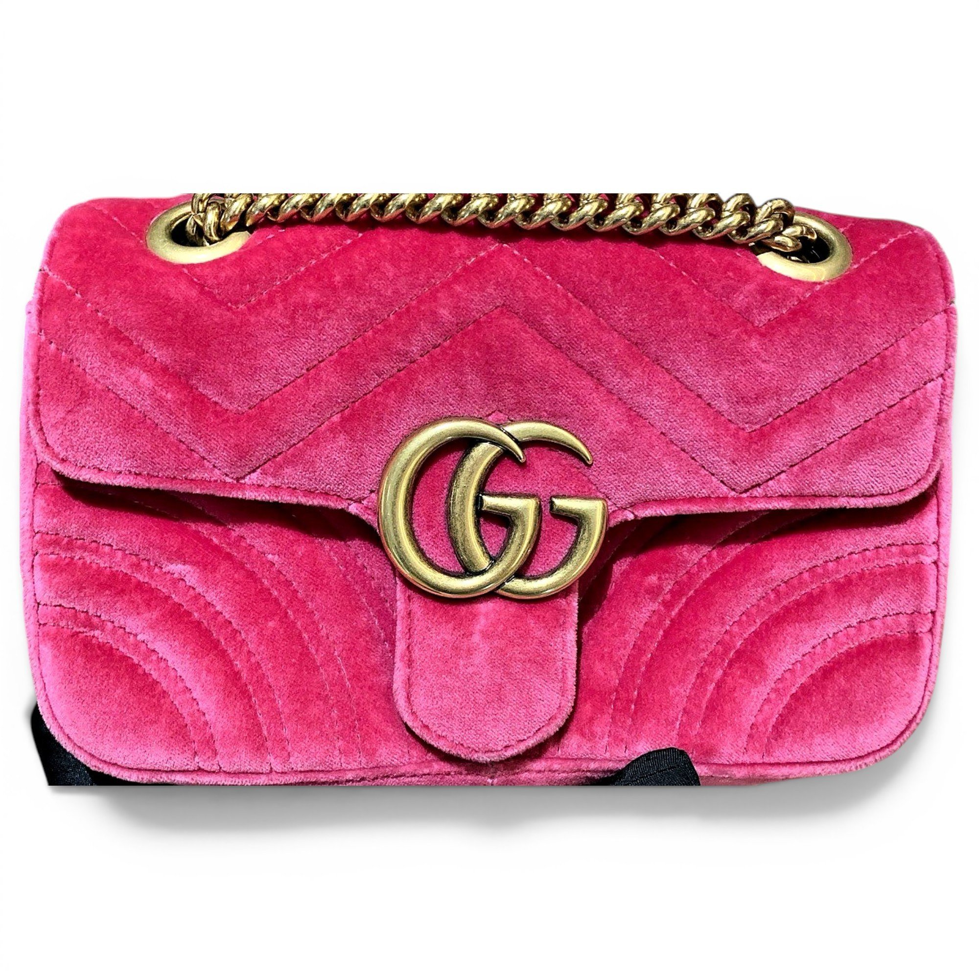 GG Marmont Flap tweed crossbody bag
