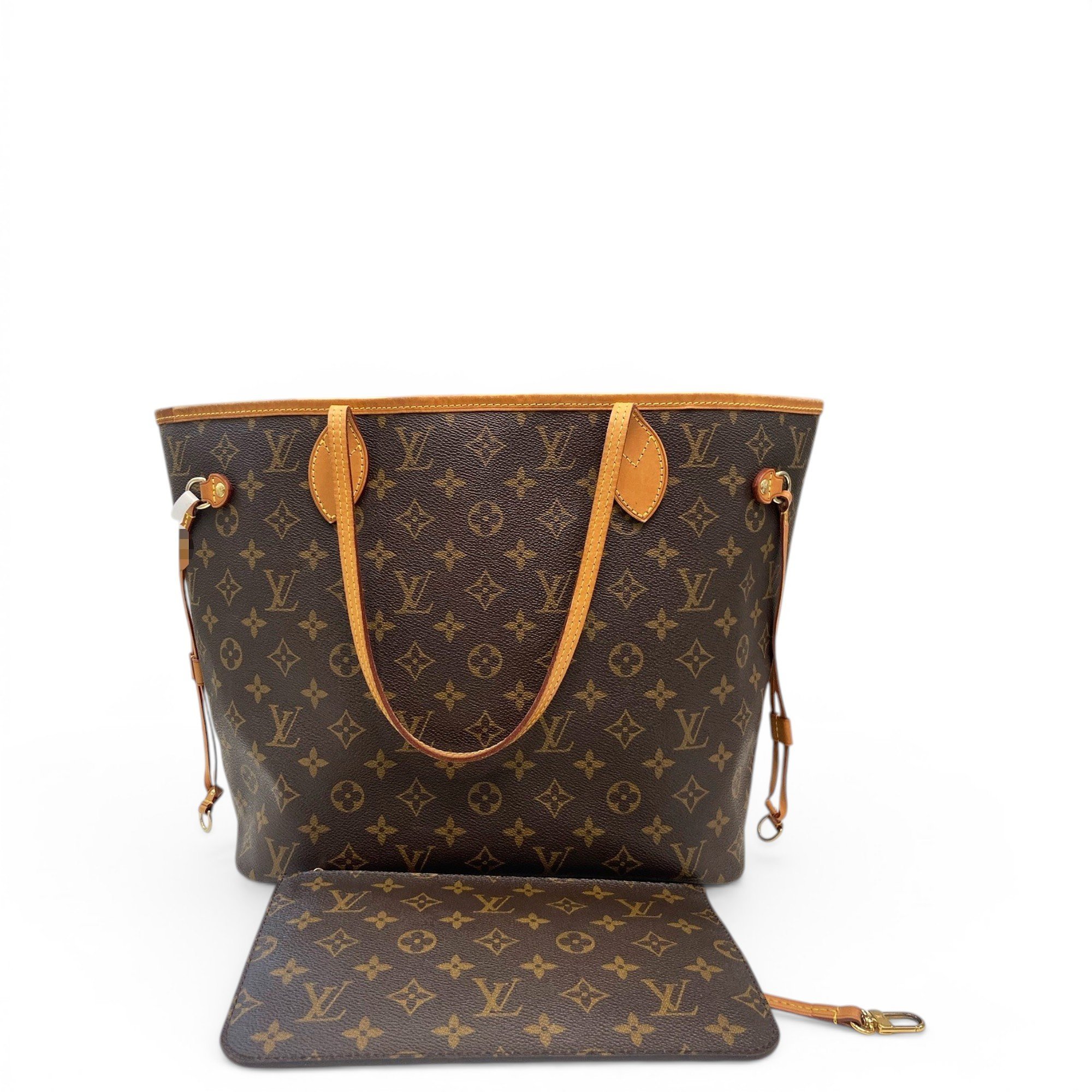 Neverfull leather tote