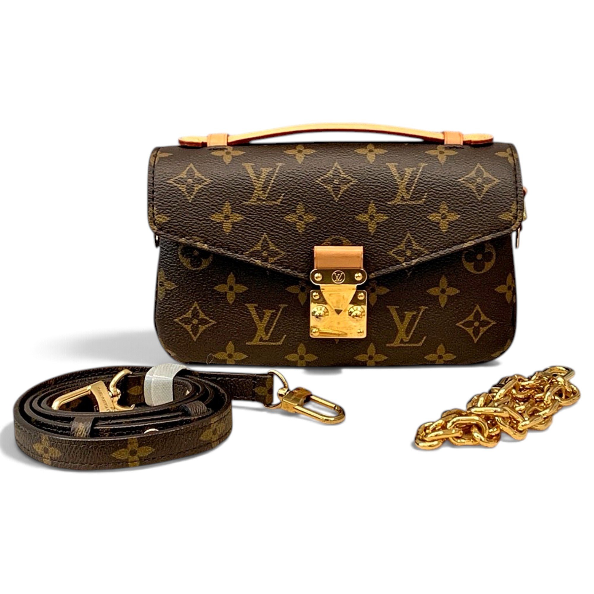 Metis leather handbag