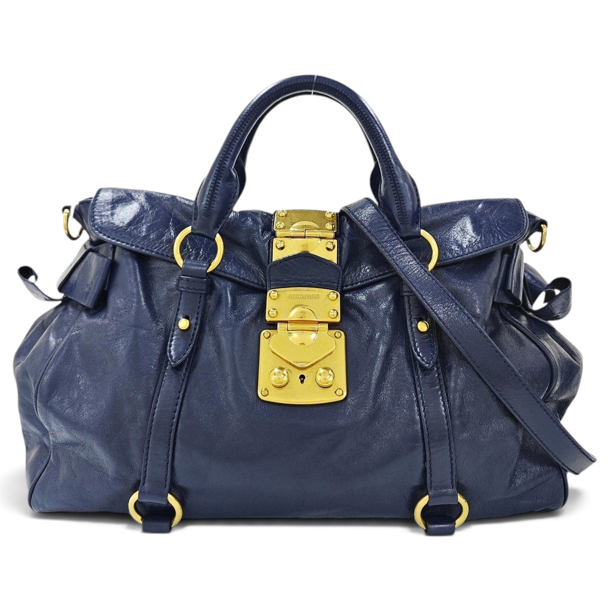 Leather handbag