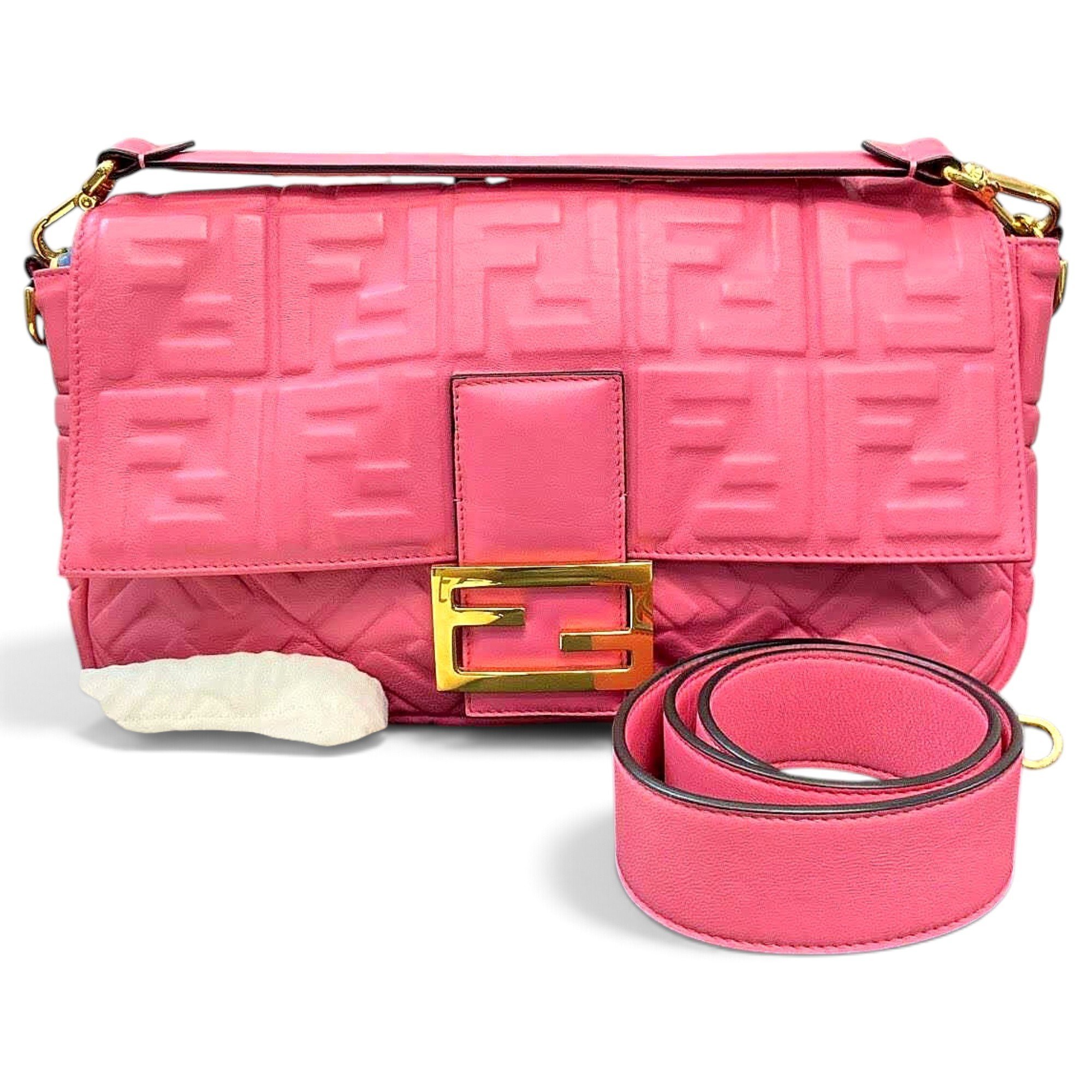 Fendi Baguette leather handbag