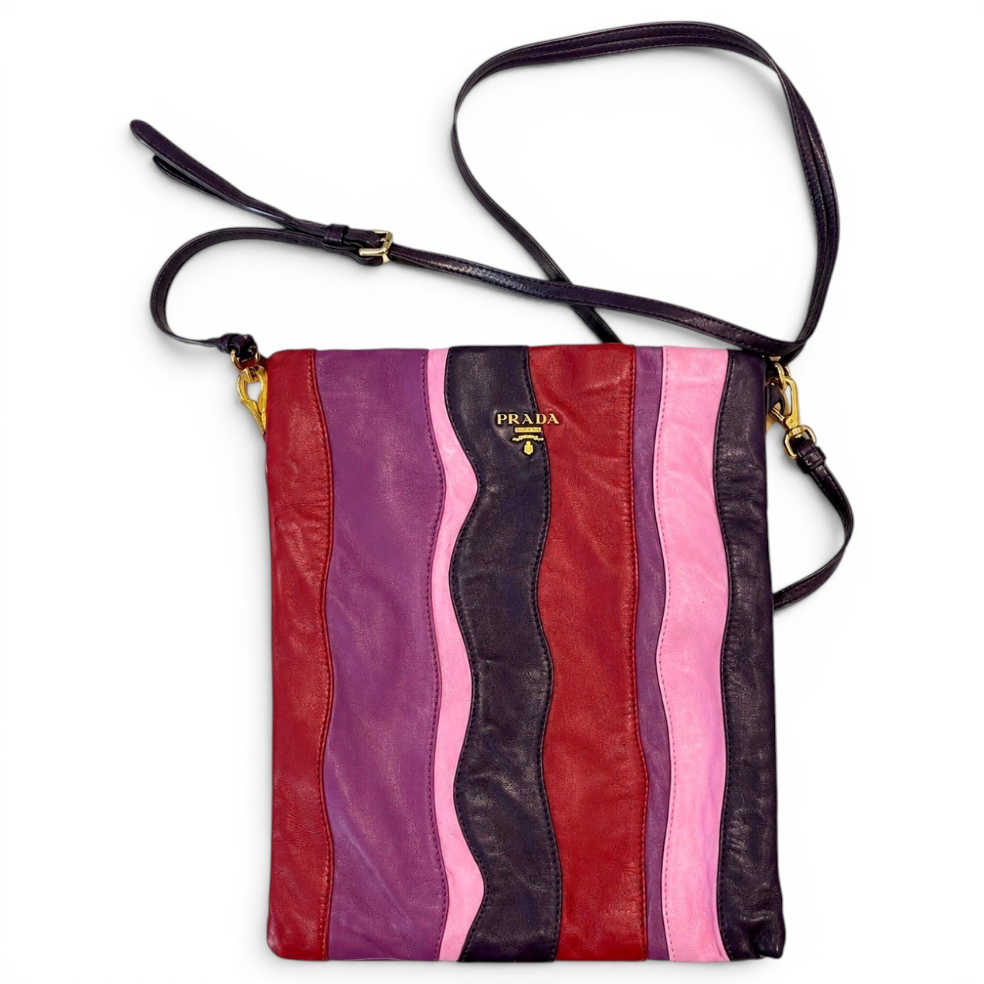 Leather crossbody bag