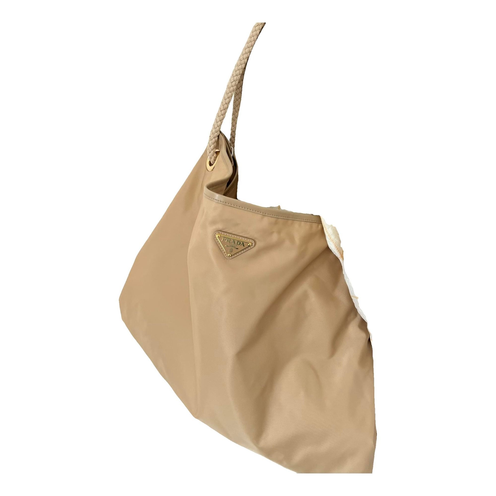 Re-Nylon cloth handbag
