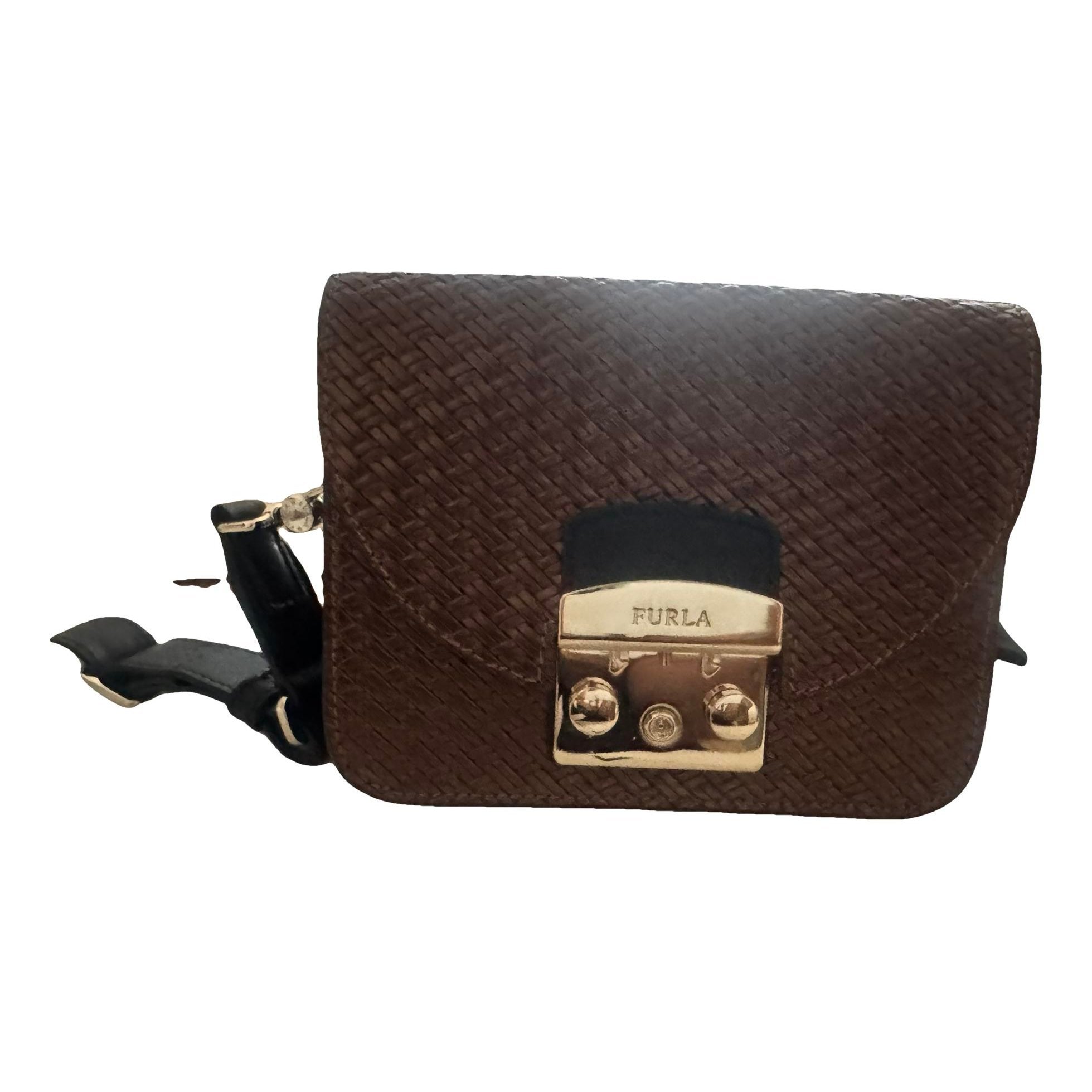 Metropolis leather mini bag