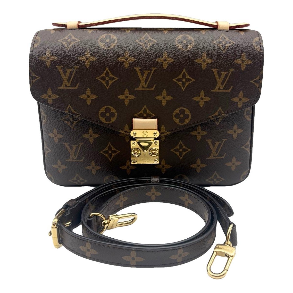 Metis leather handbag
