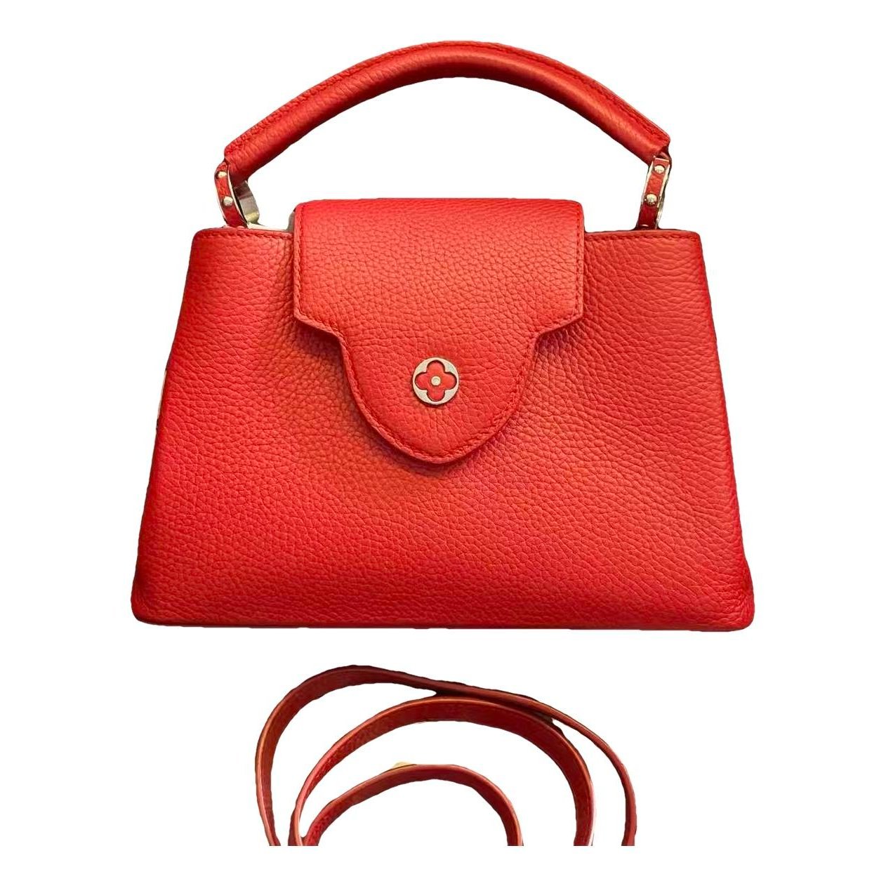 Capucines leather handbag