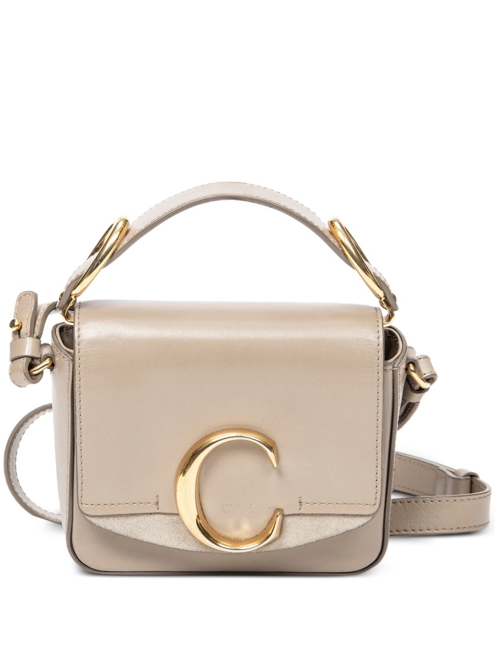 Chloe C leather crossbody bag