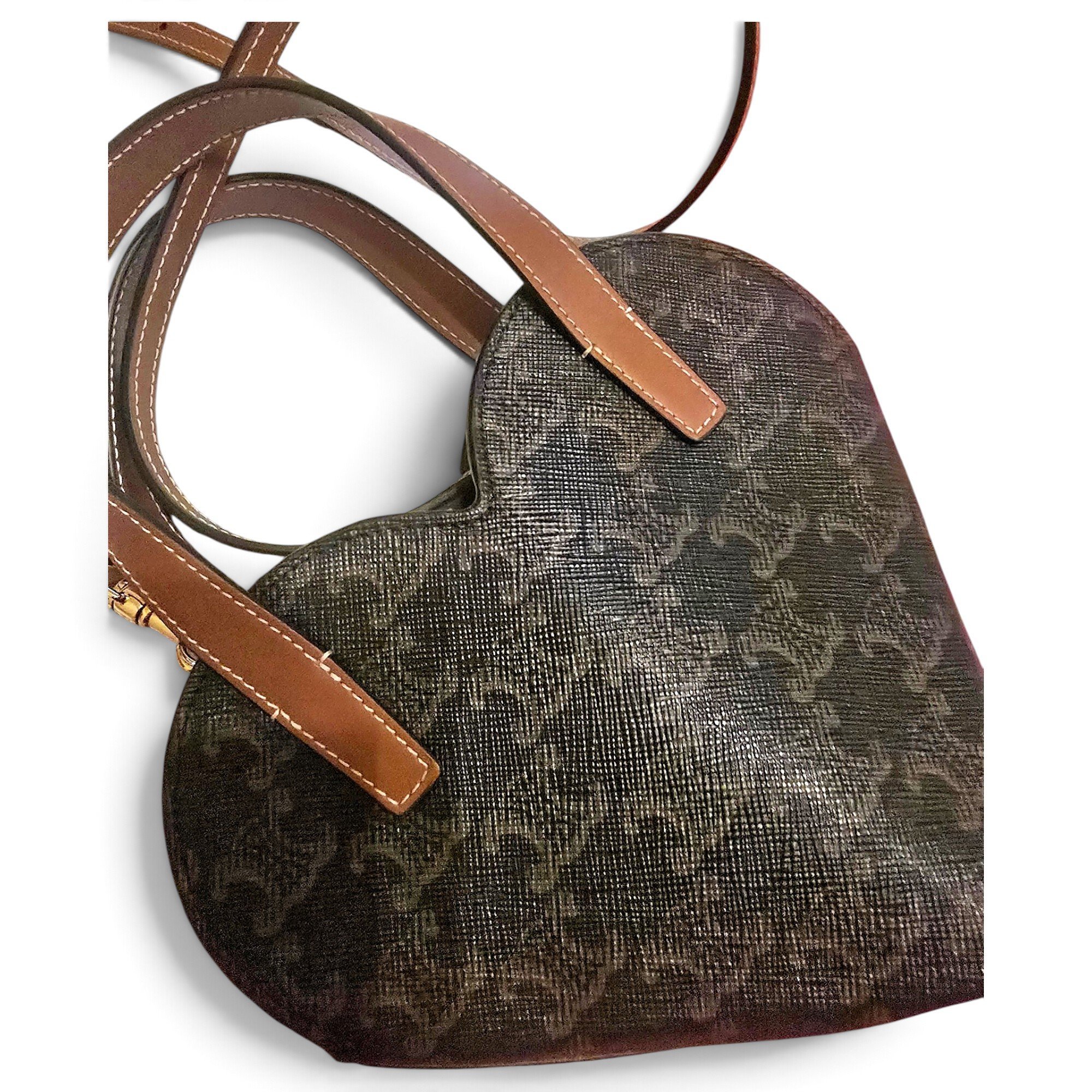 Leather crossbody bag