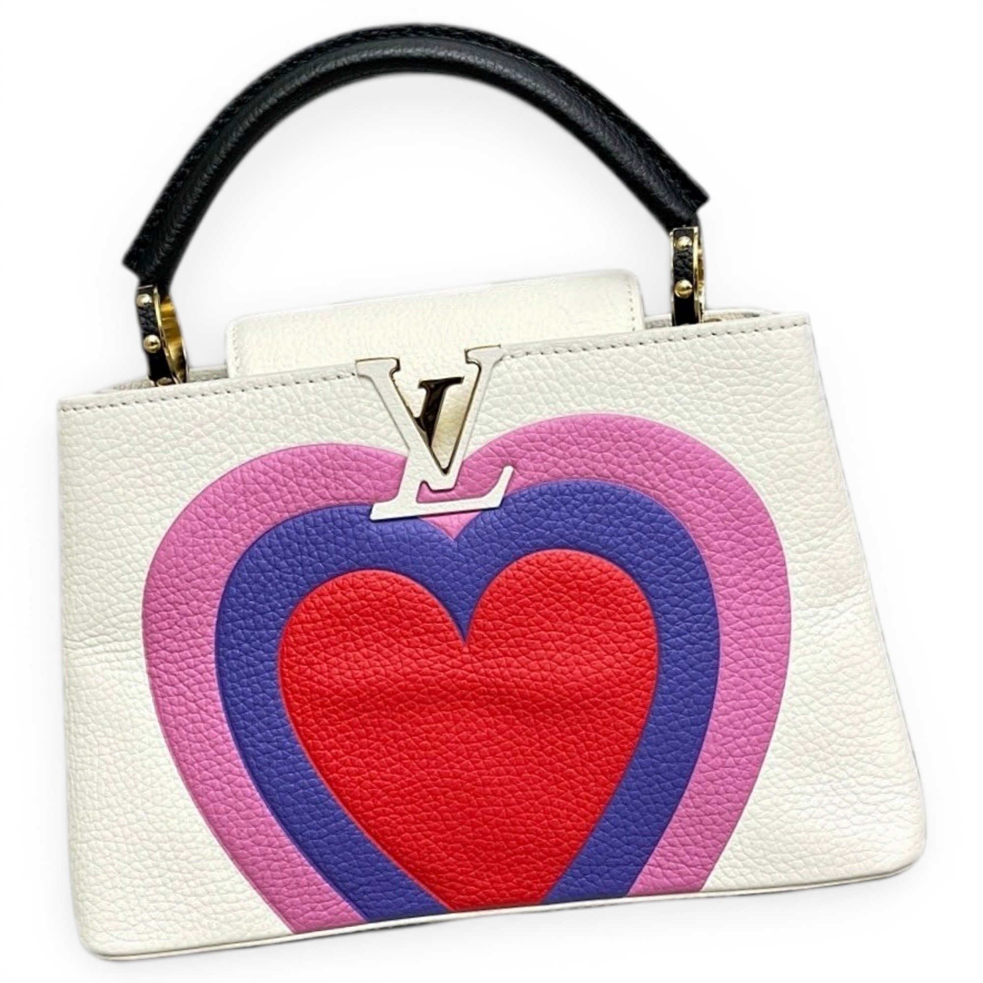Capucines leather handbag