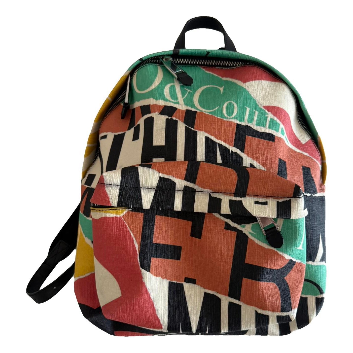 Leather backpack