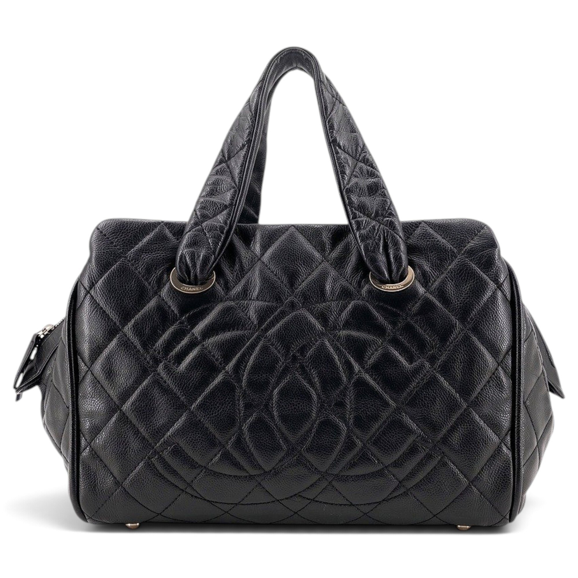 Bowling Bag leather tote