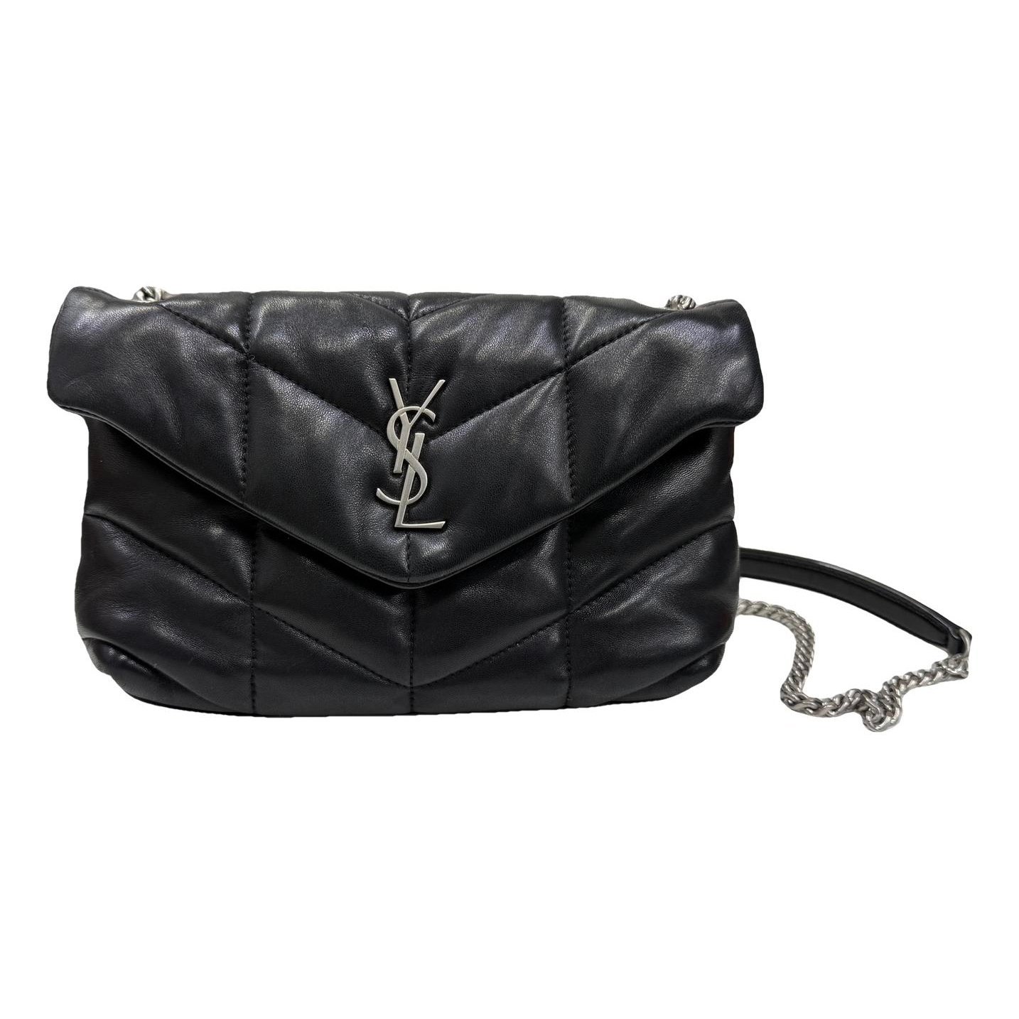 Loulou Puffer leather crossbody bag