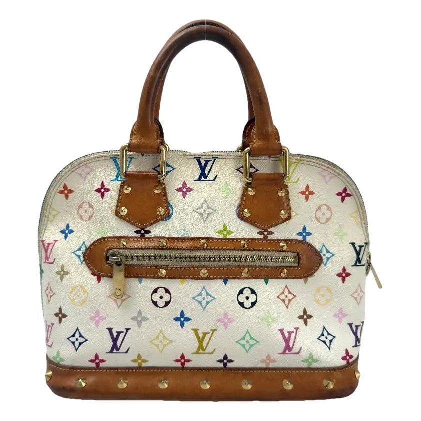 Alma leather handbag