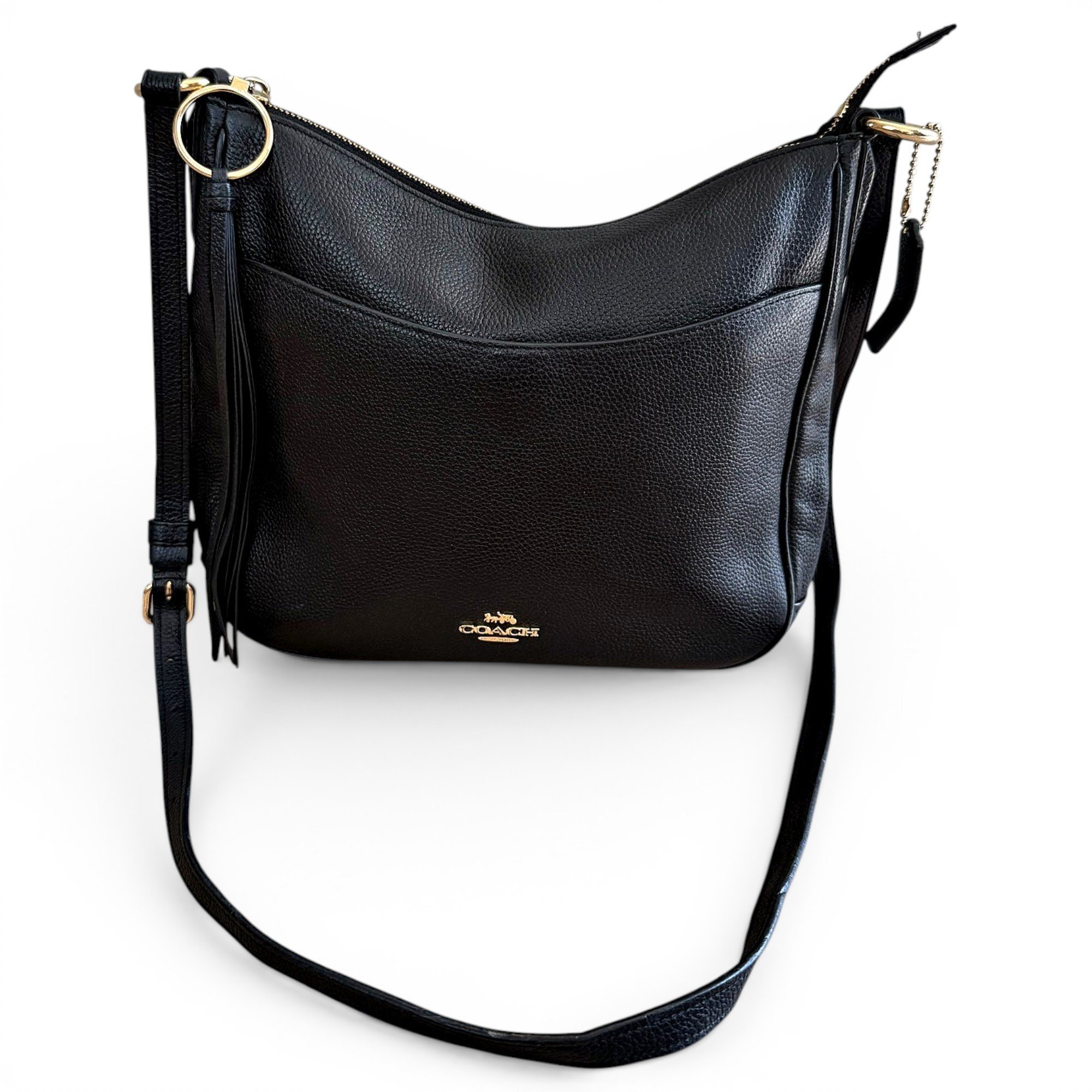 Leather crossbody bag