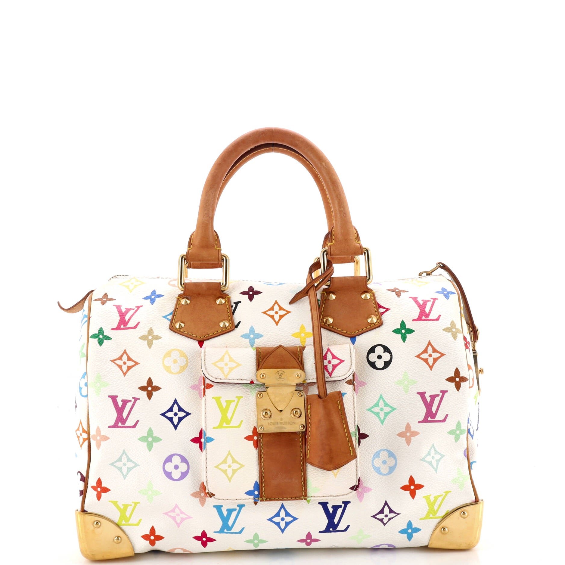 Speedy Handbag Monogram Multicolor 30