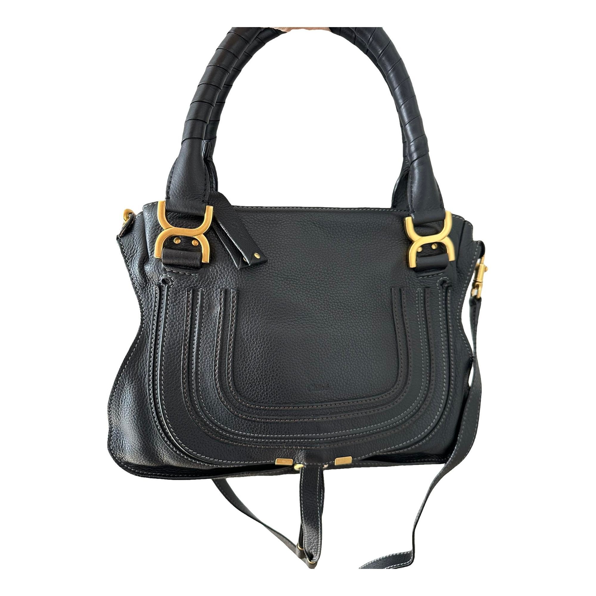 Marcie leather handbag