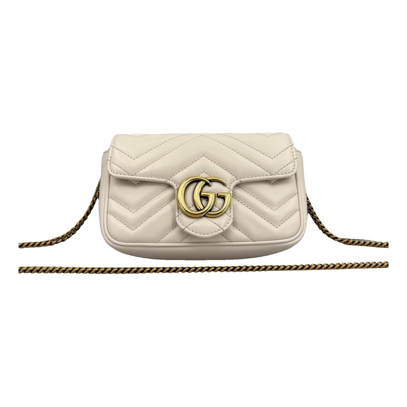 GG Marmont Chain leather handbag