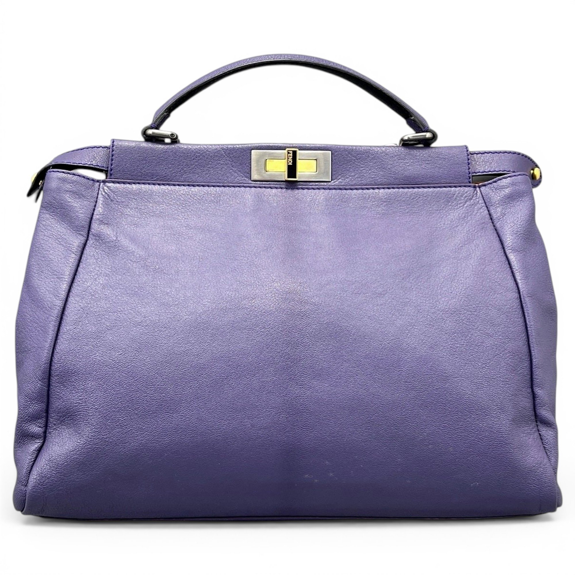 Forever Bauletto leather handbag