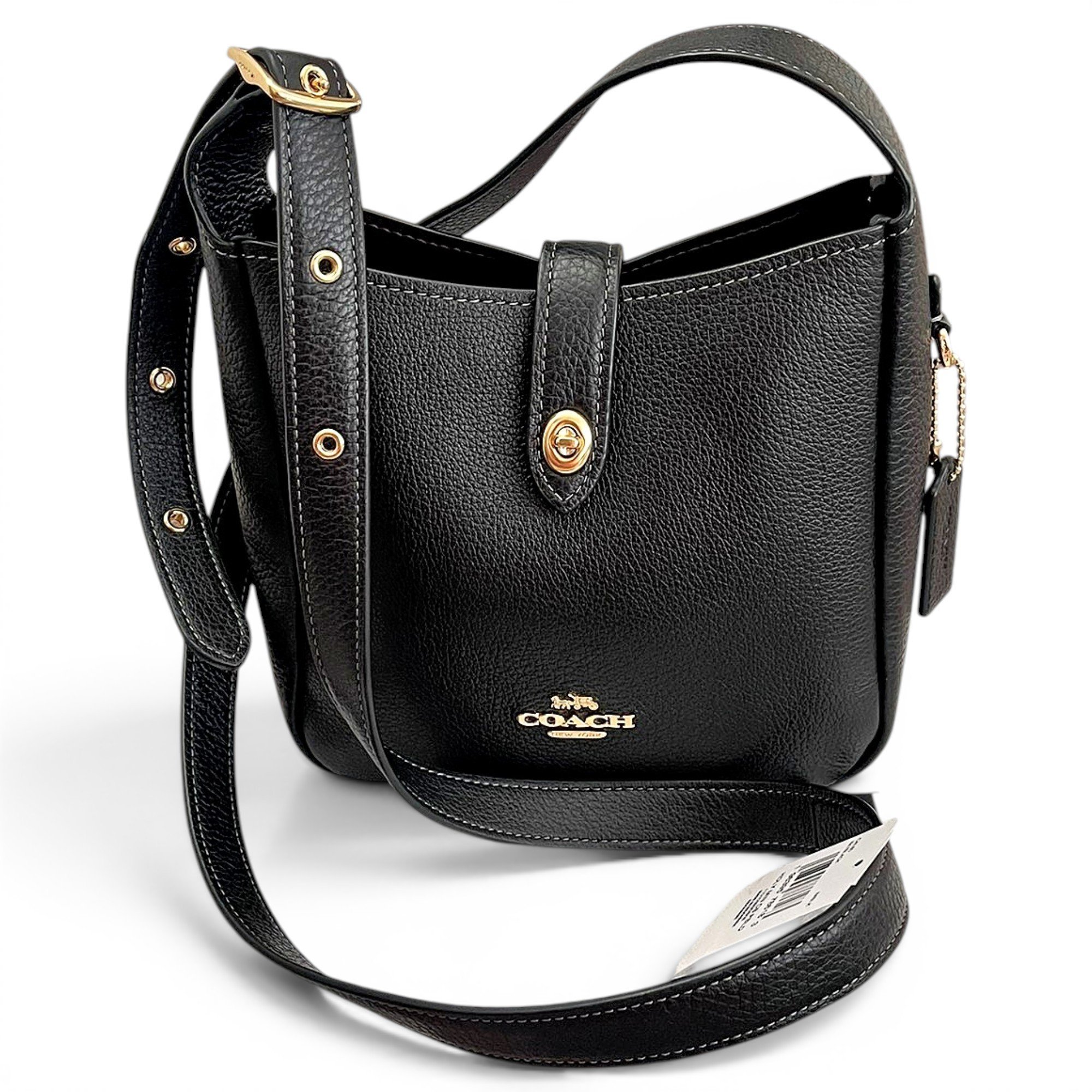 Leather crossbody bag