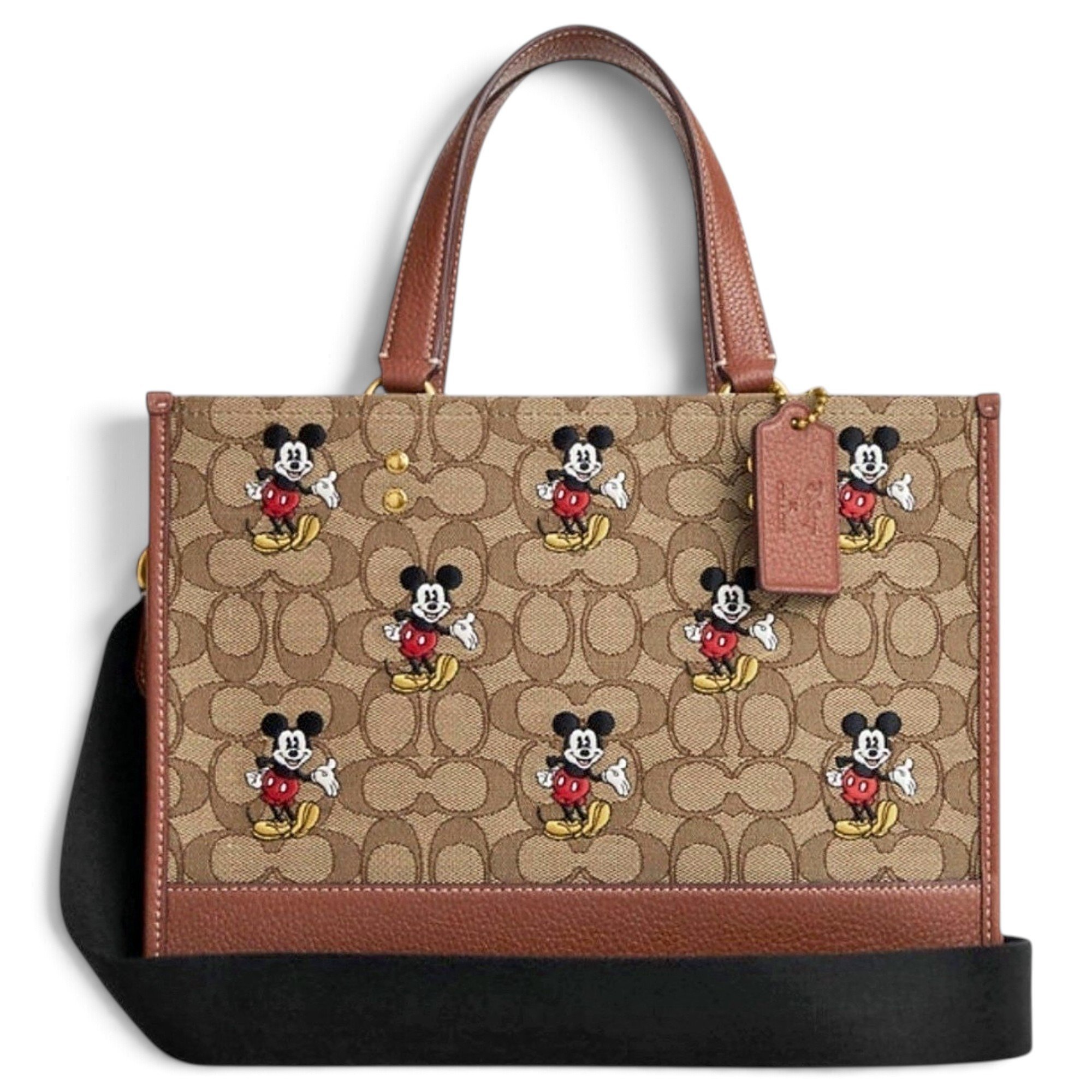 Leather tote