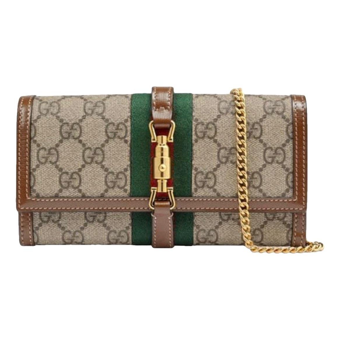 Jackie leather clutch bag