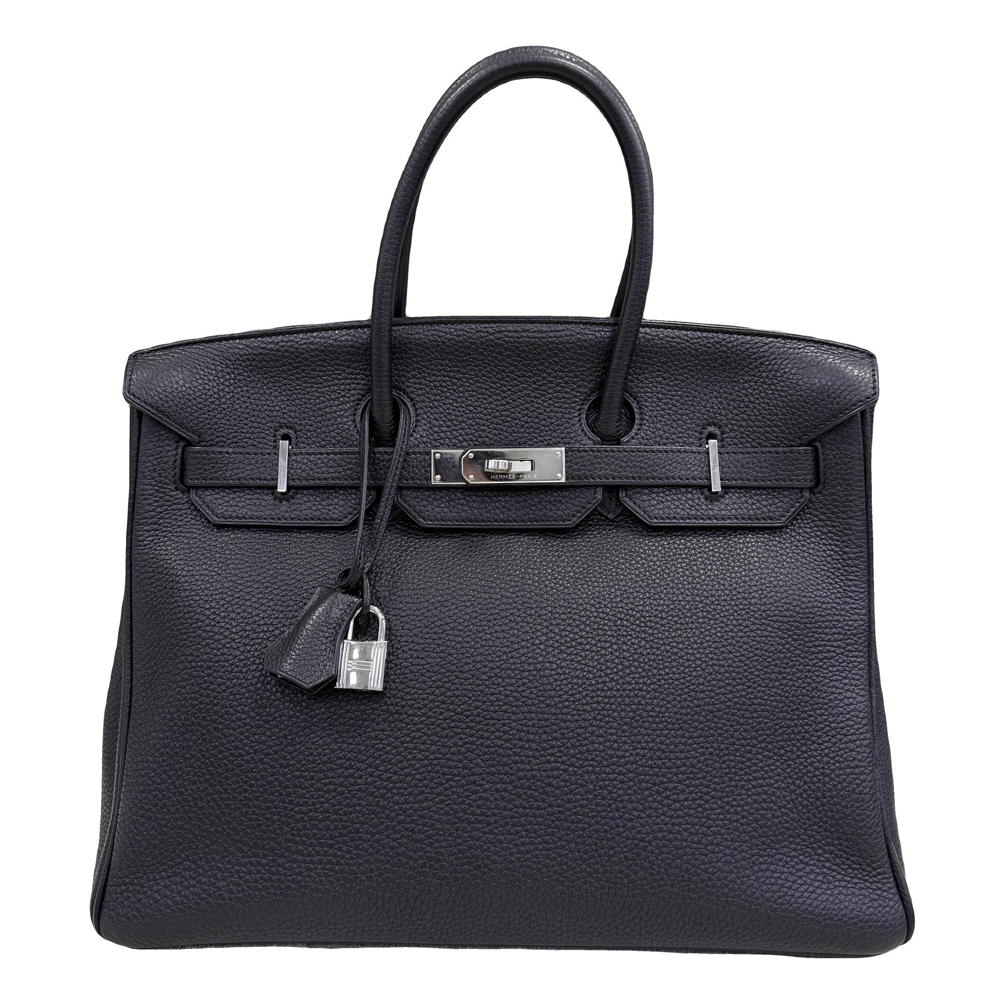 Hermes Birkin 35 Handbag Black