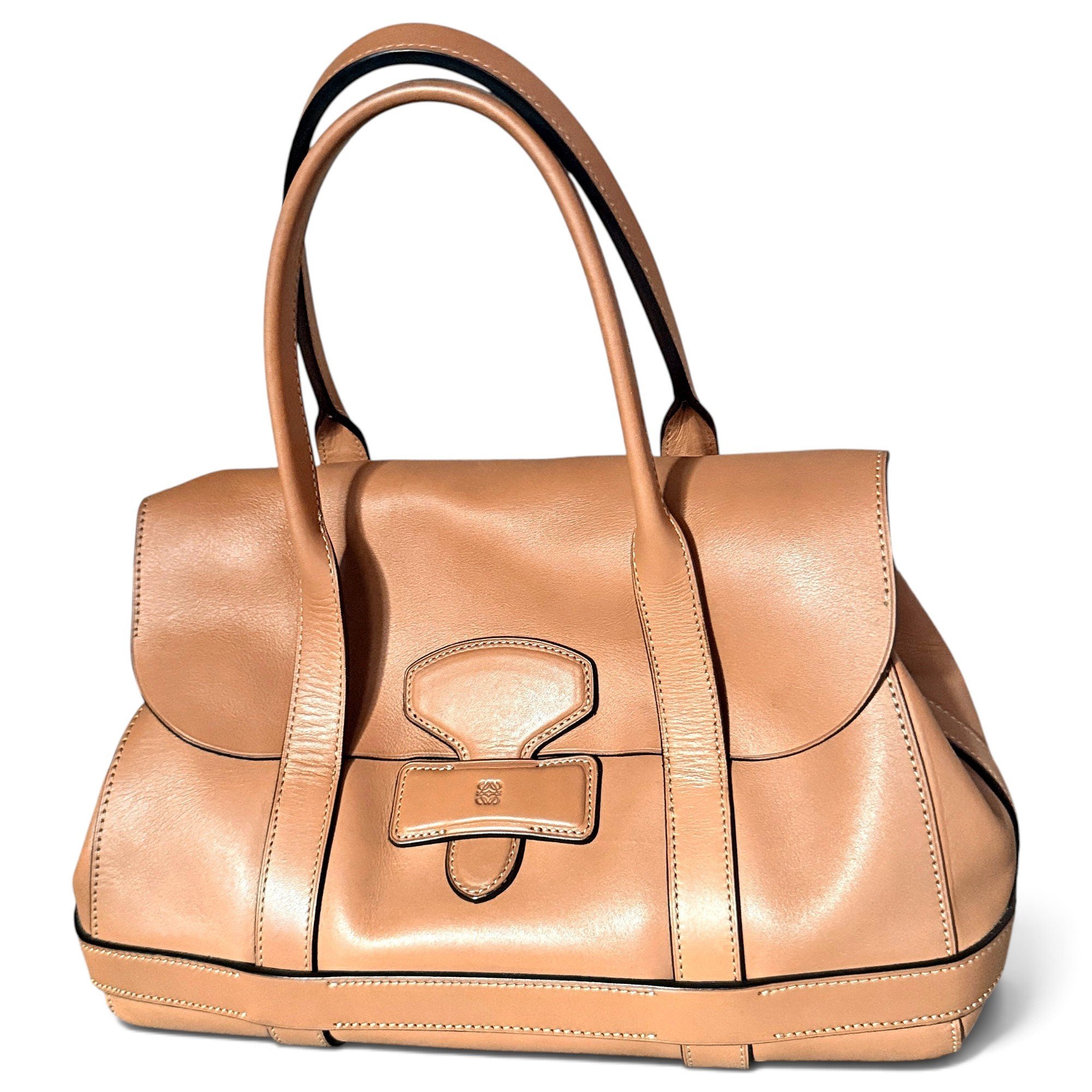 Barcelona leather handbag