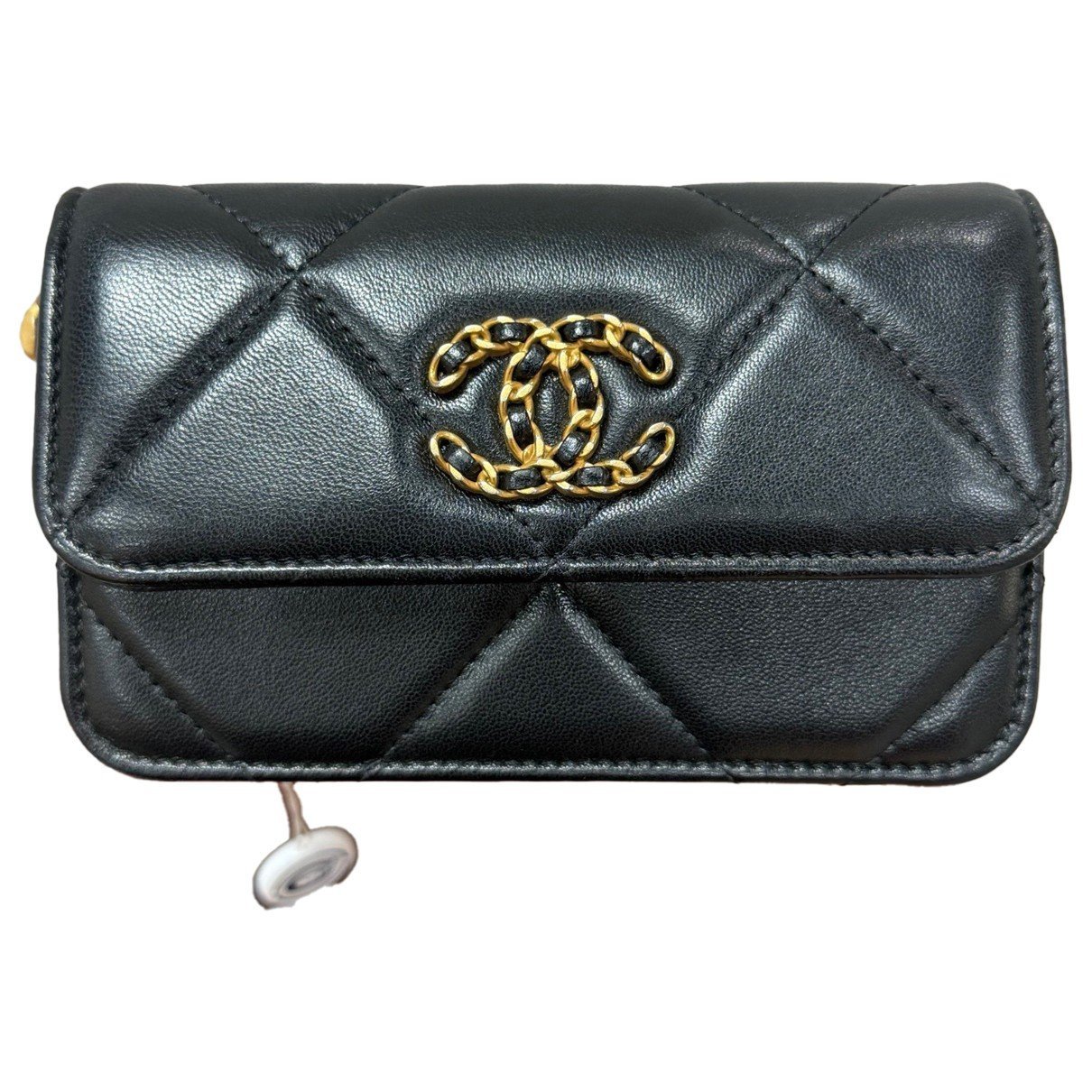 Wallet On Chain Chanel 19 leather handbag