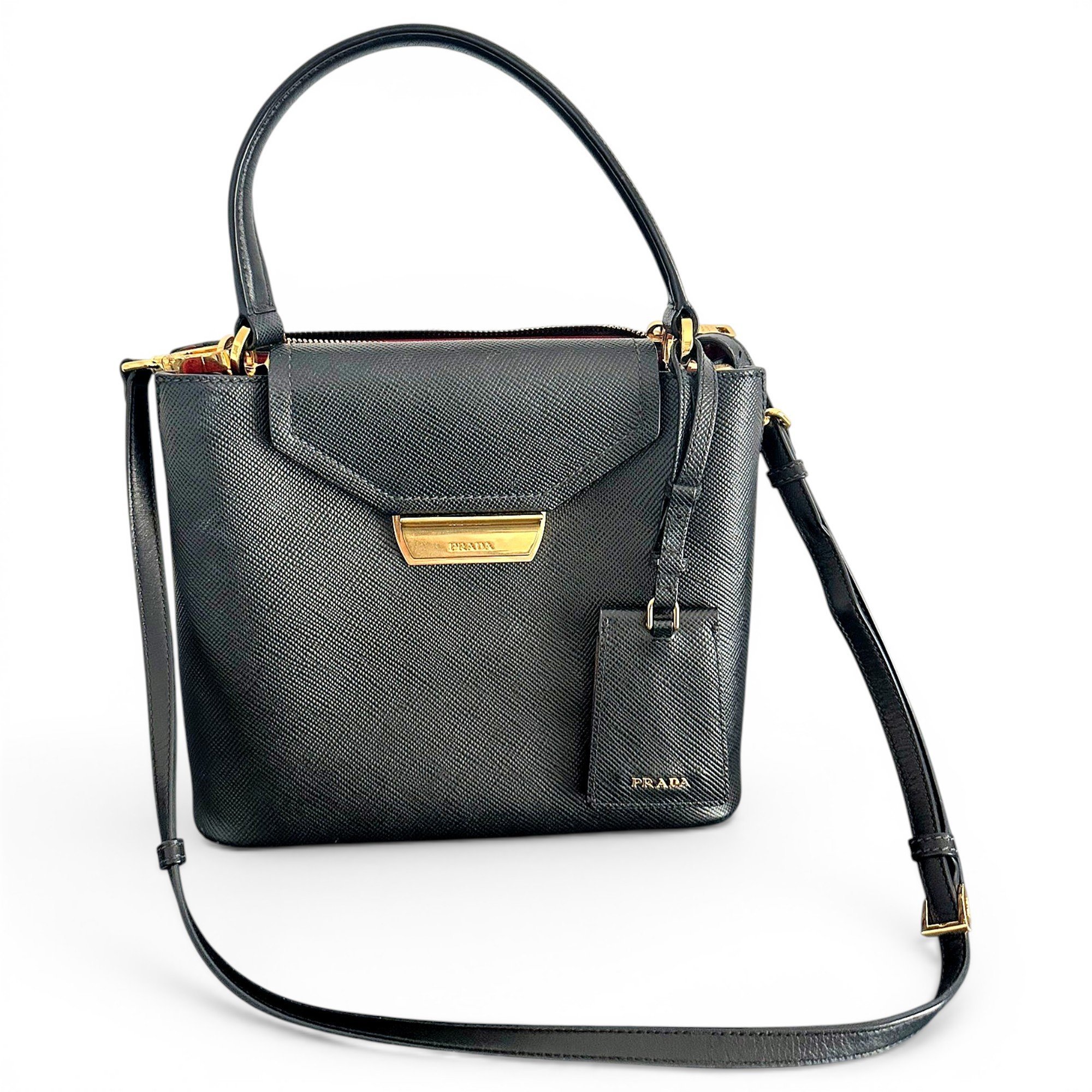 Leather handbag