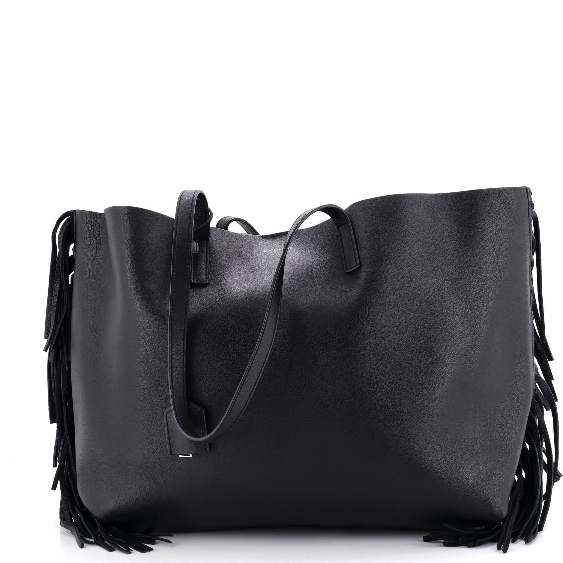 Fringe Shopper Tote Leather Large