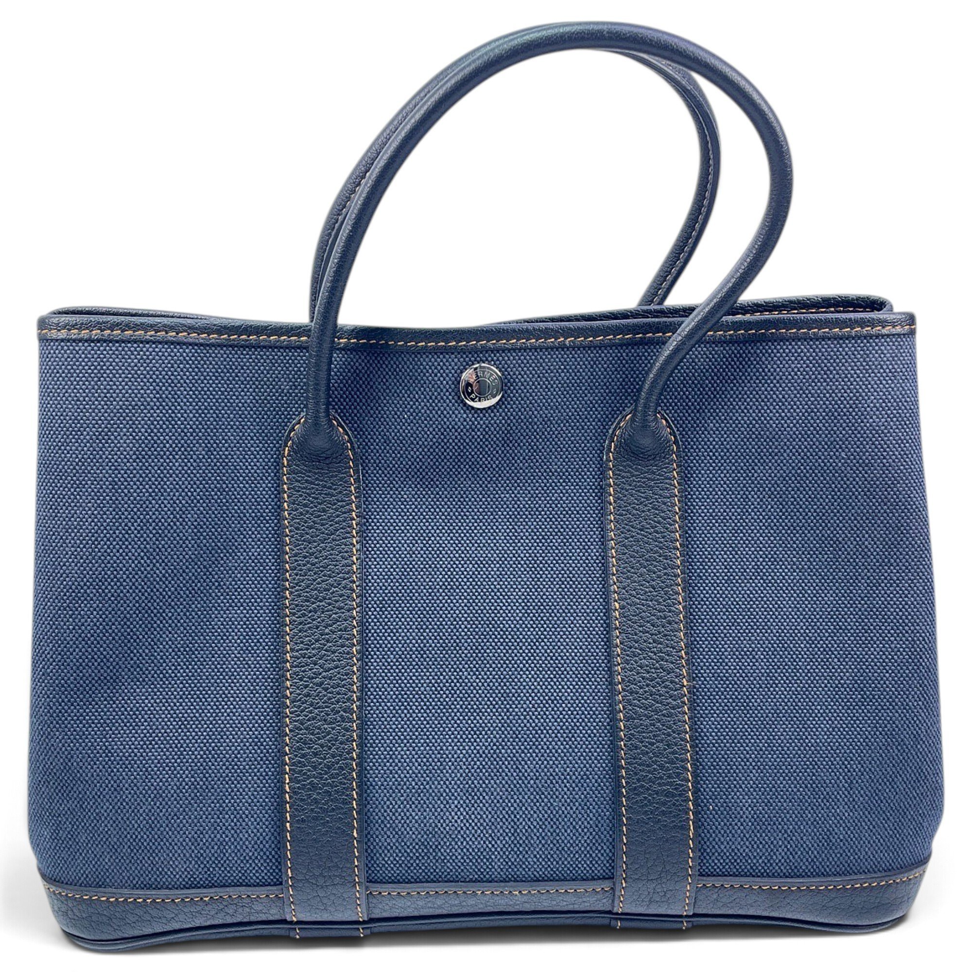 Garden Party leather handbag