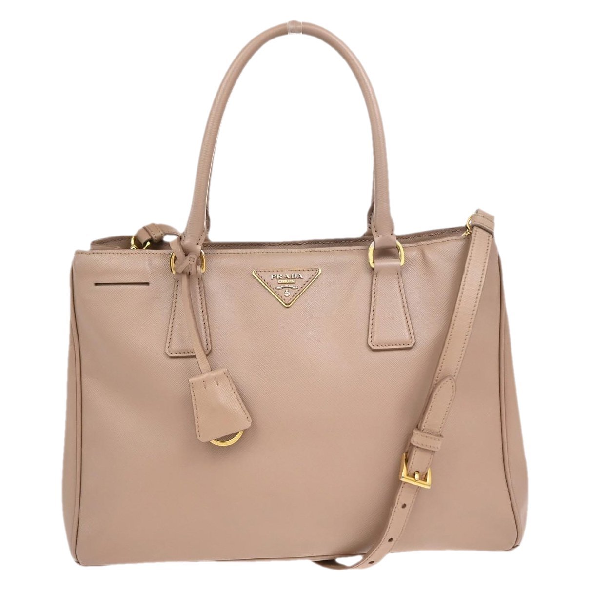 Leather tote