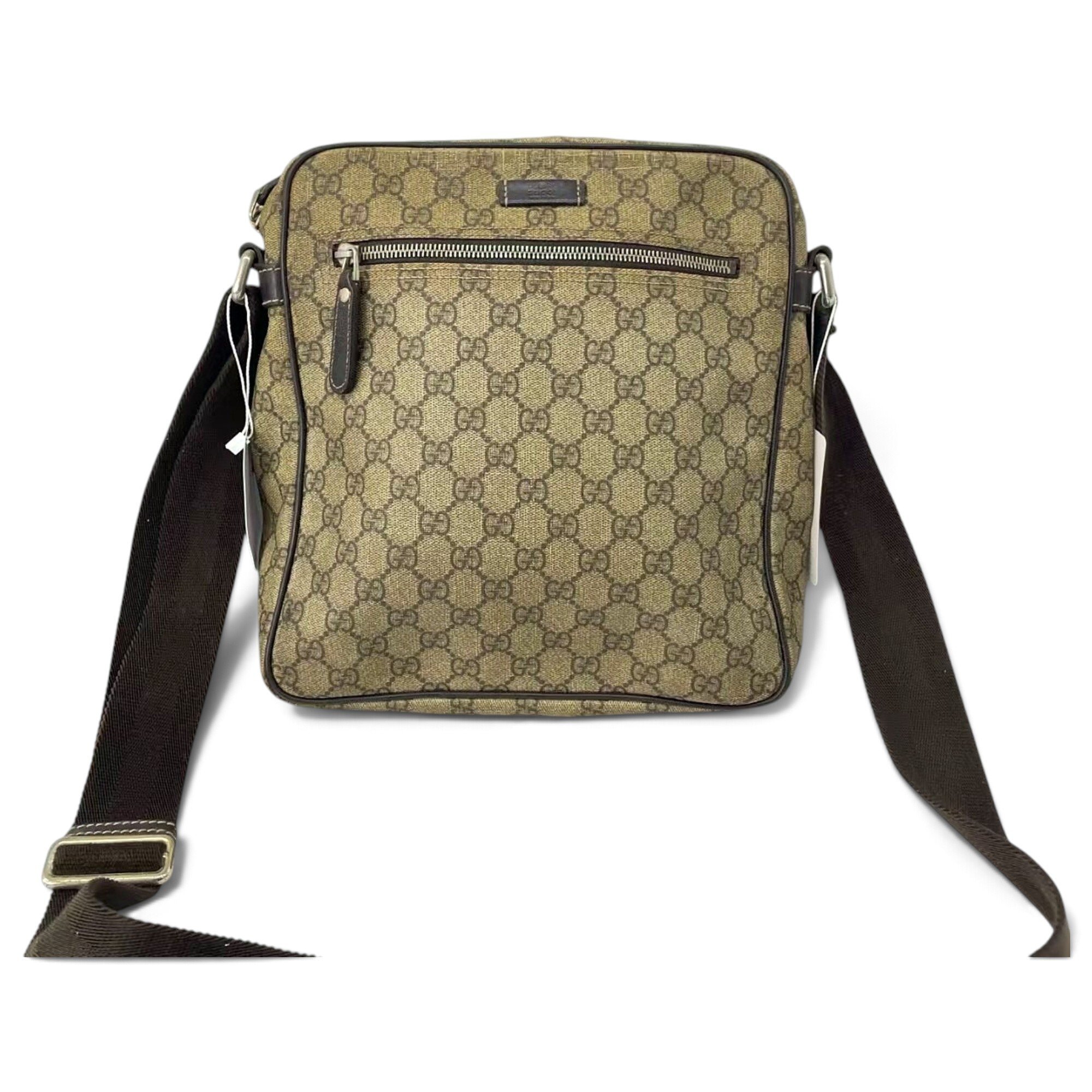 Leather crossbody bag