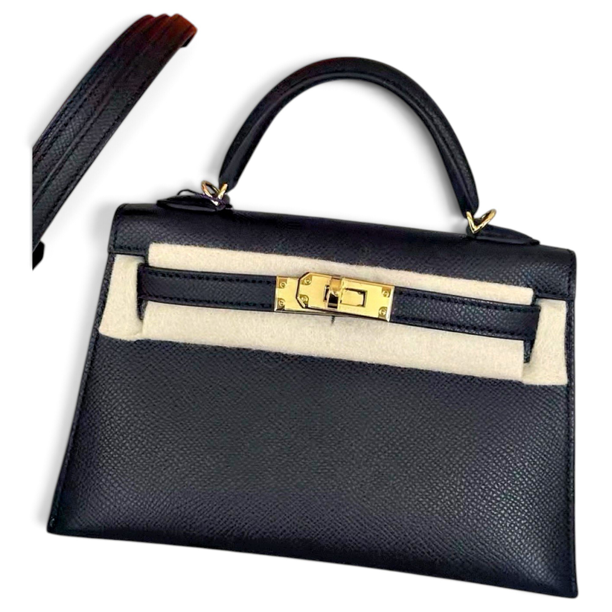 Kelly Mini leather handbag