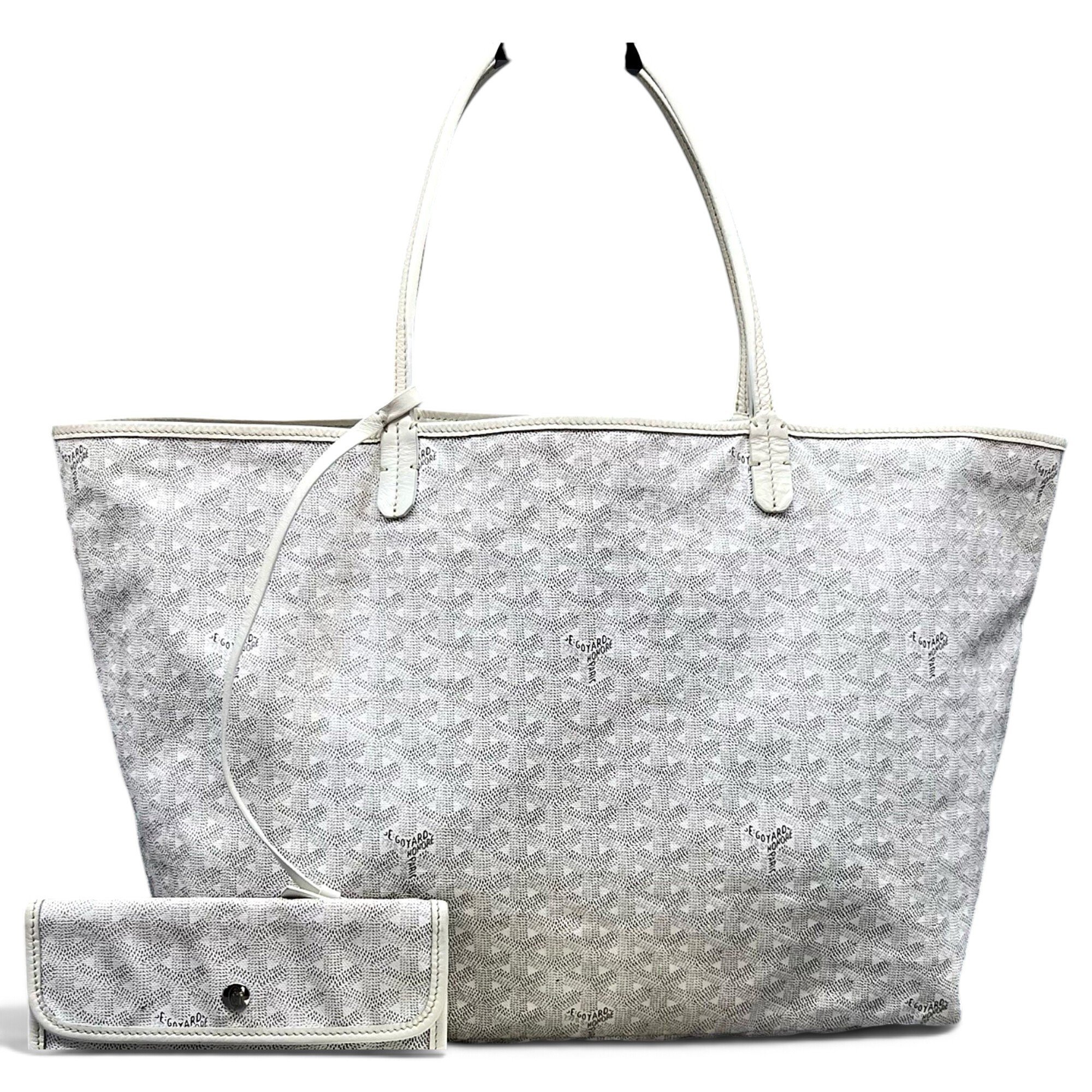 Goyard Saint-Louis leather handbag