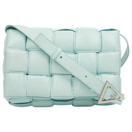 Cassette Padded leather handbag