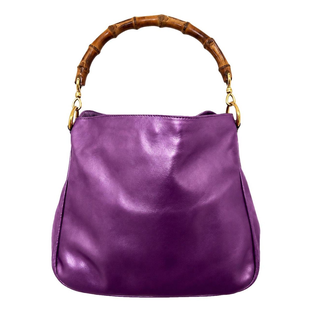Bambou Diva leather handbag