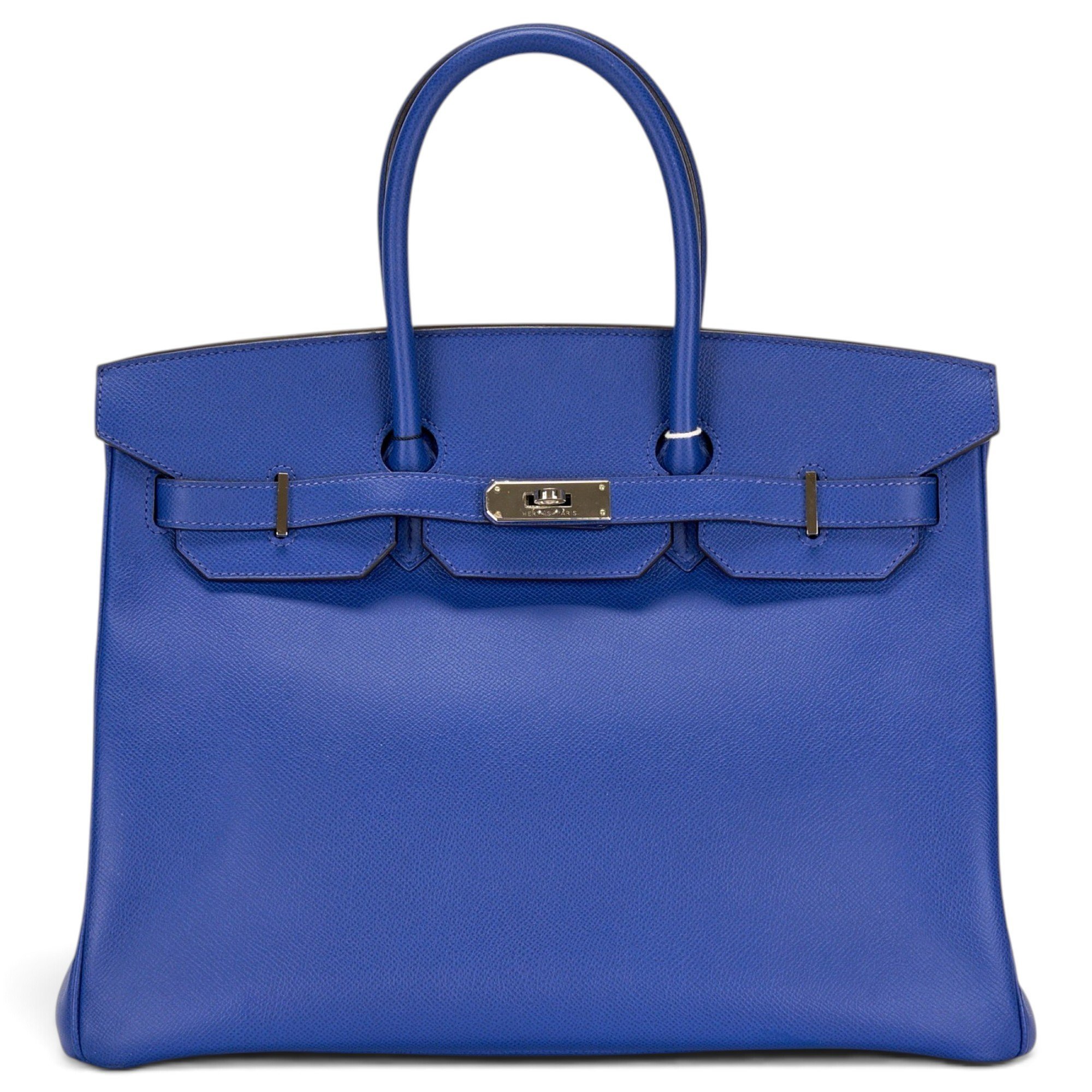 Birkin 35 leather handbag
