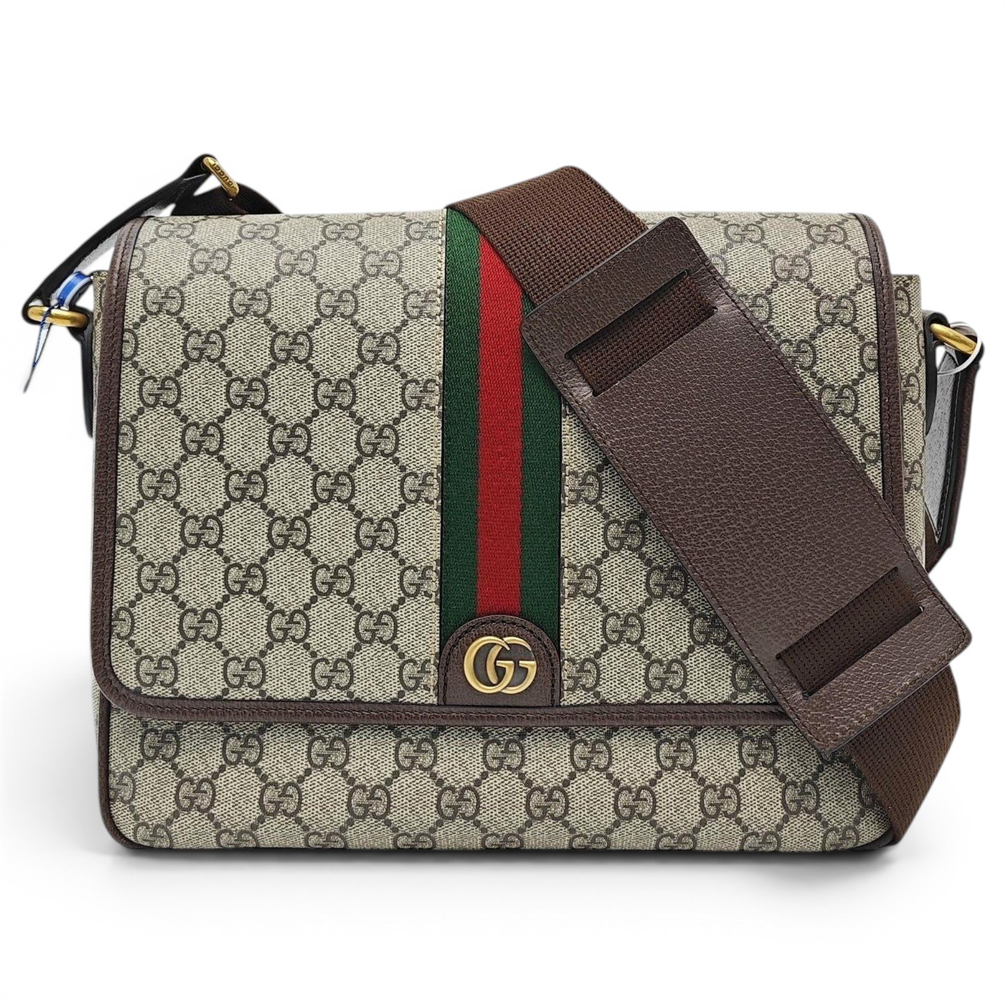 Ophidia leather handbag