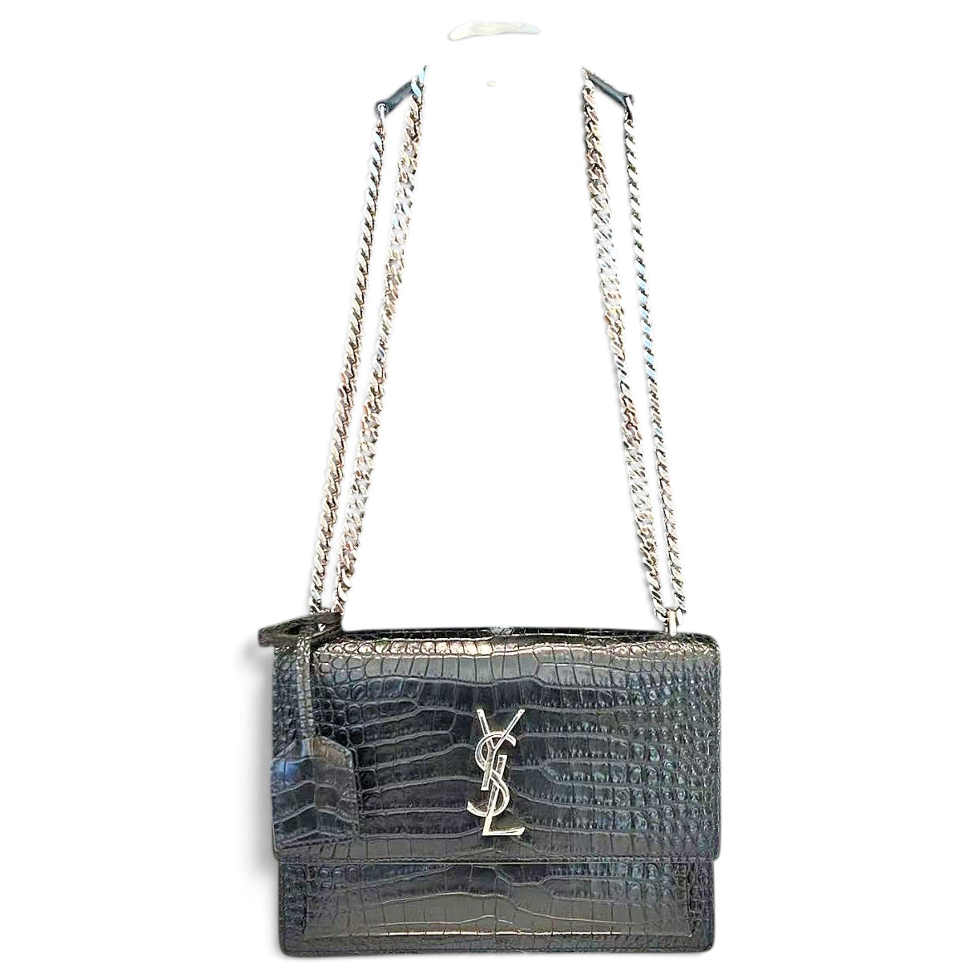 Sunset leather handbag