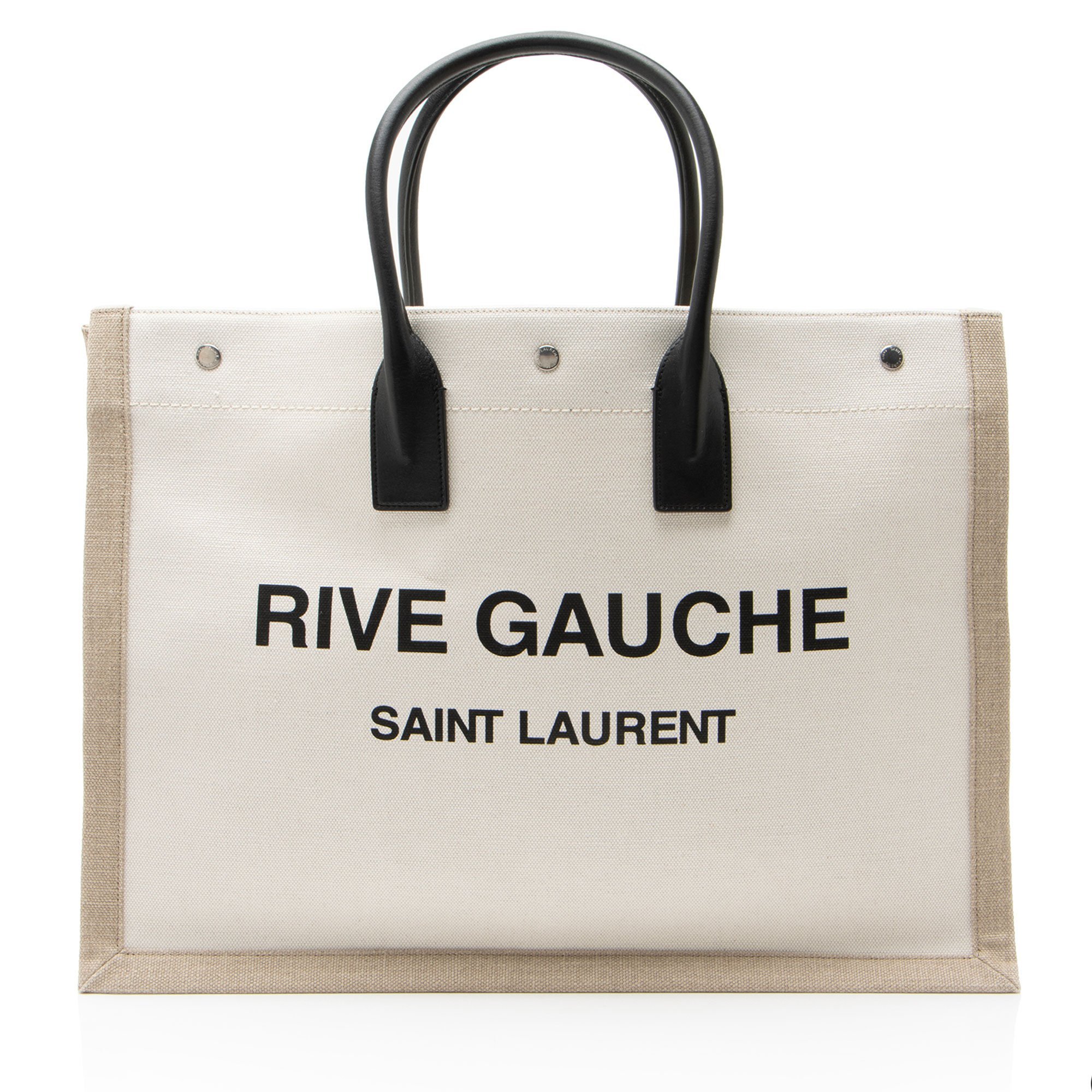 Rive Gauche leather tote