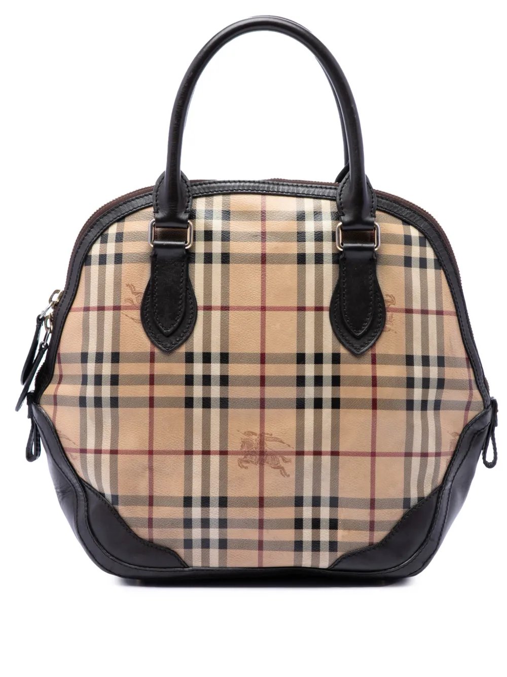 2000-2017 Medium Haymarket Check Coated Canvas Orchard Bowling Bag satchel