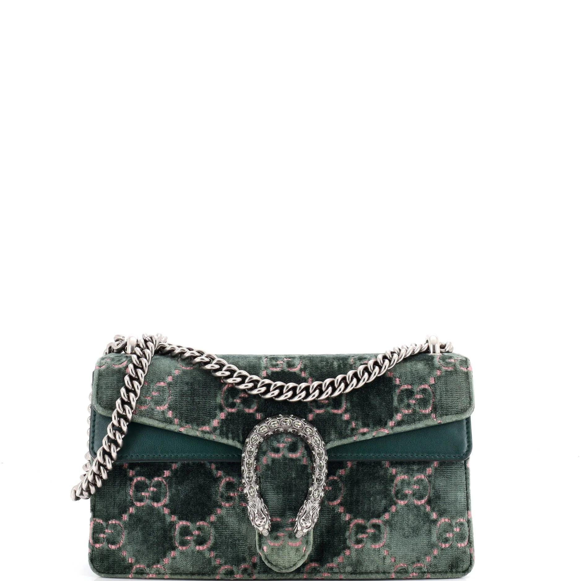 Velvet handbag
