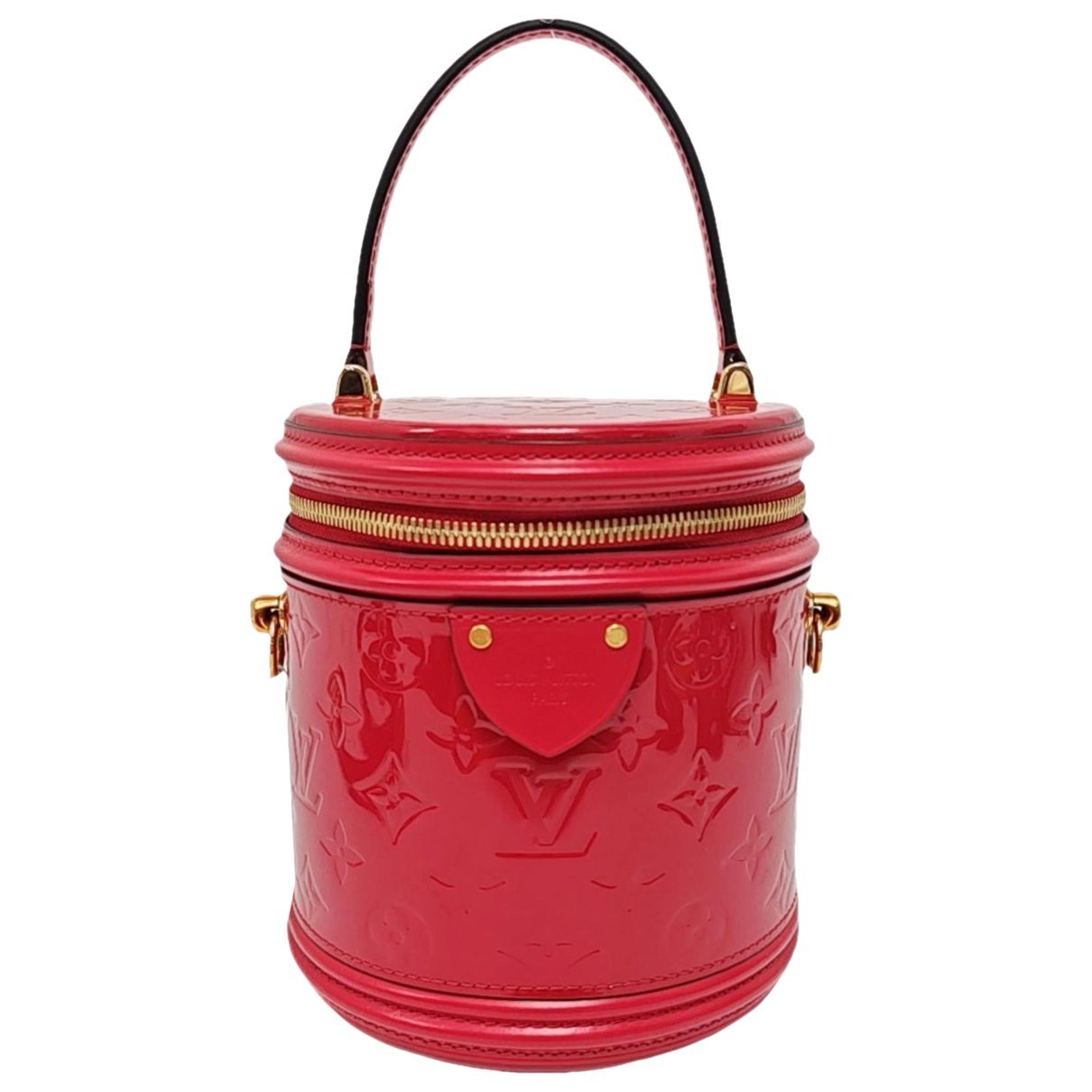 Cannes patent leather handbag