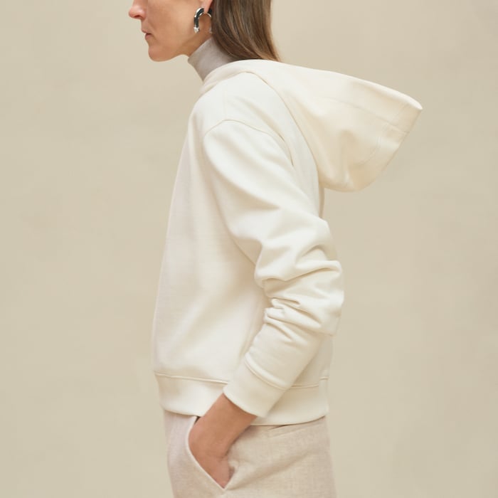 Blanc Cassé Hooded Sweatshirt