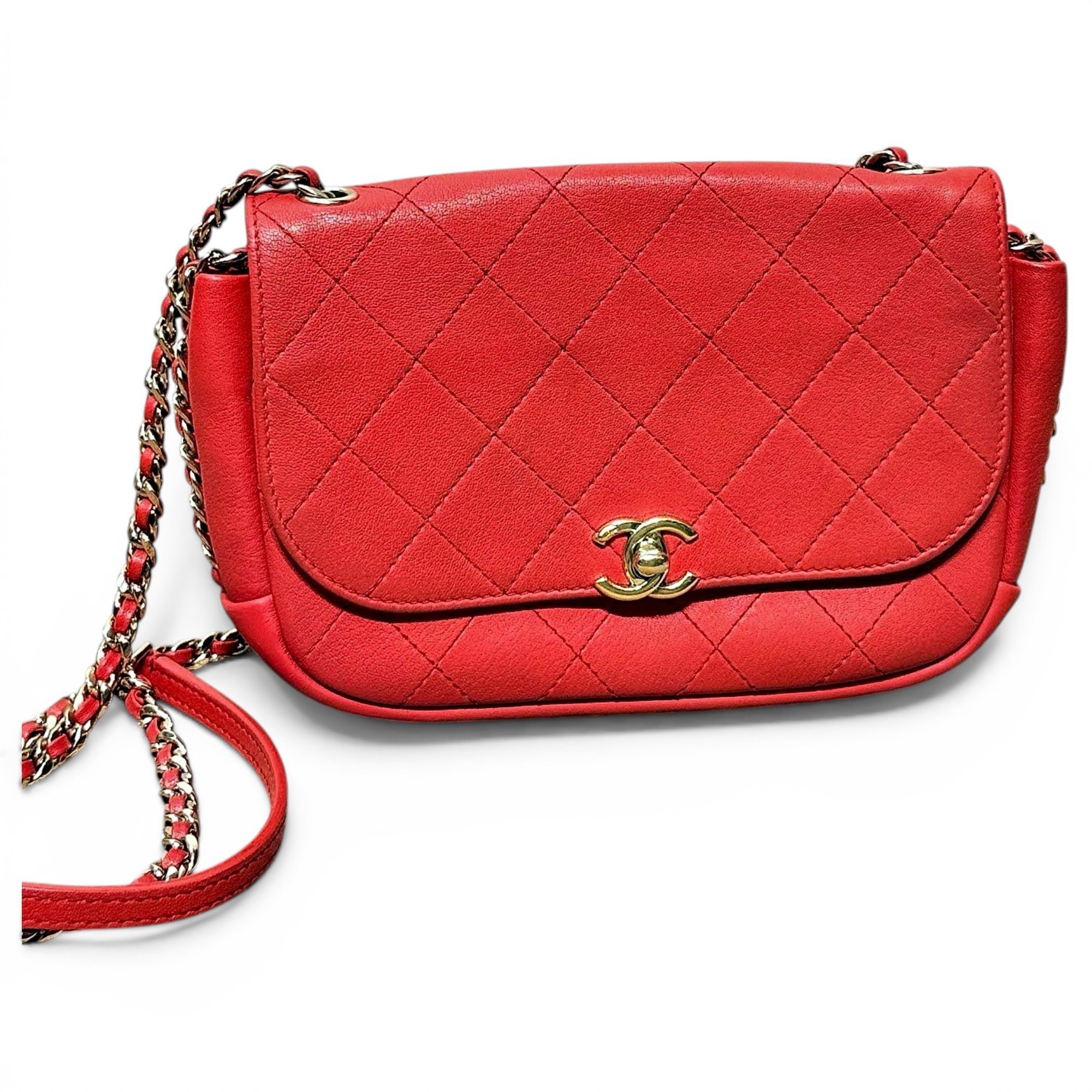 Leather crossbody bag