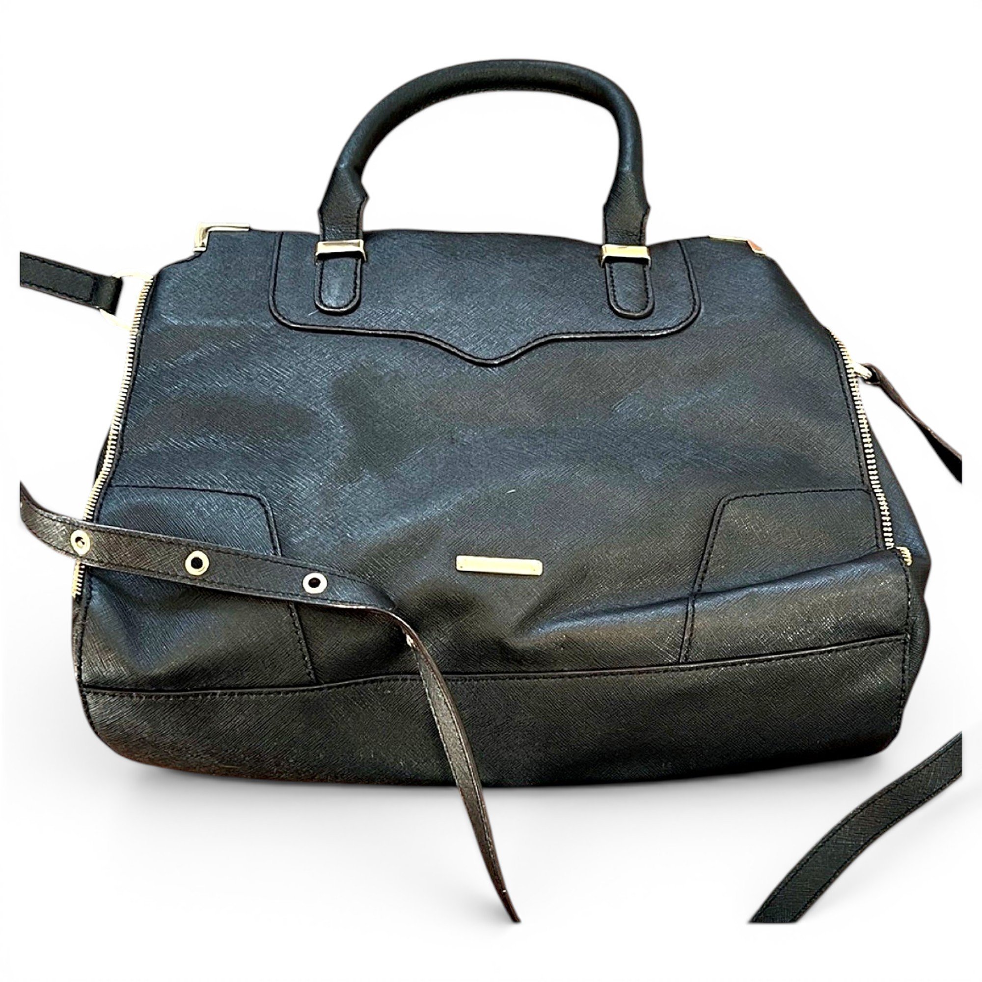 Leather satchel