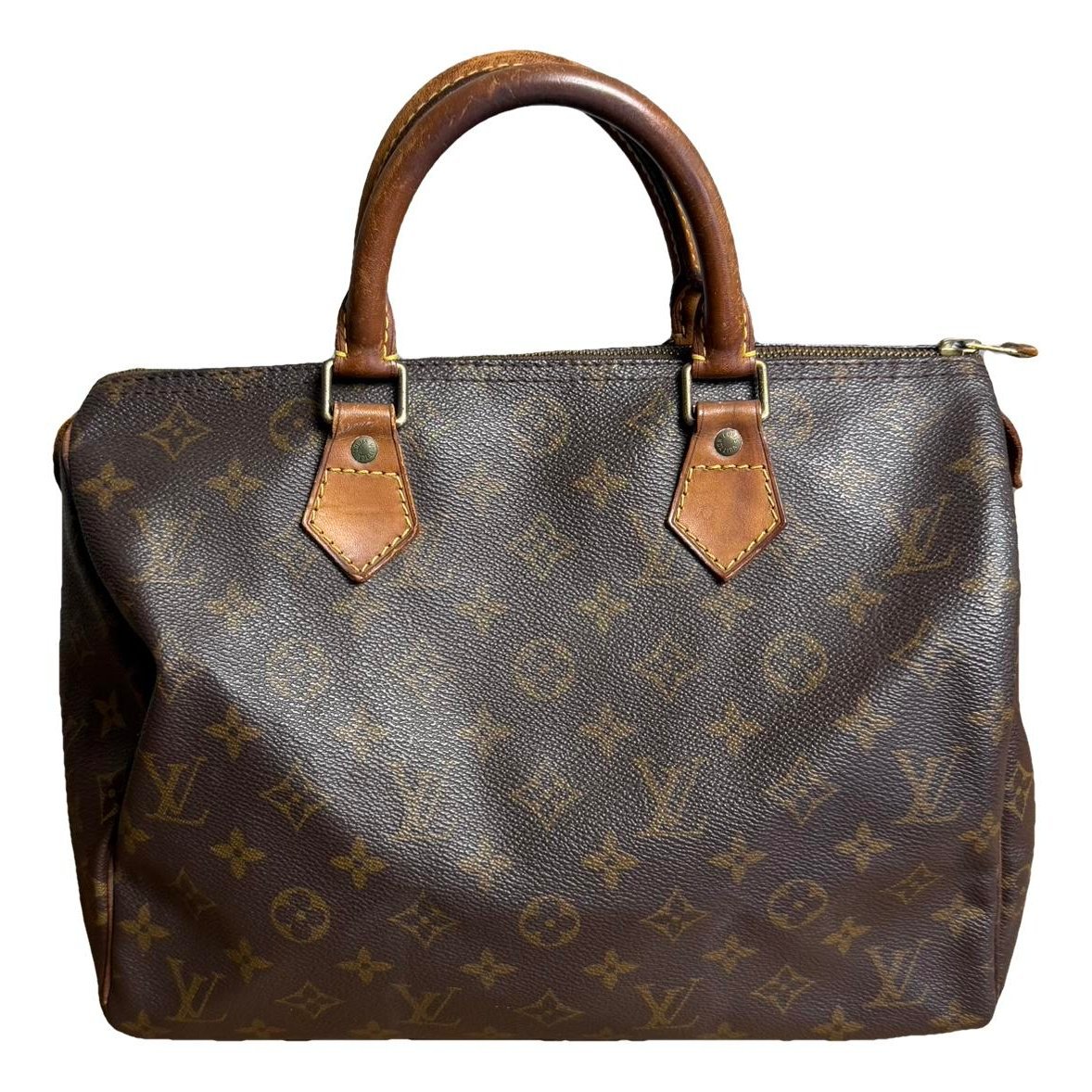 Speedy leather handbag